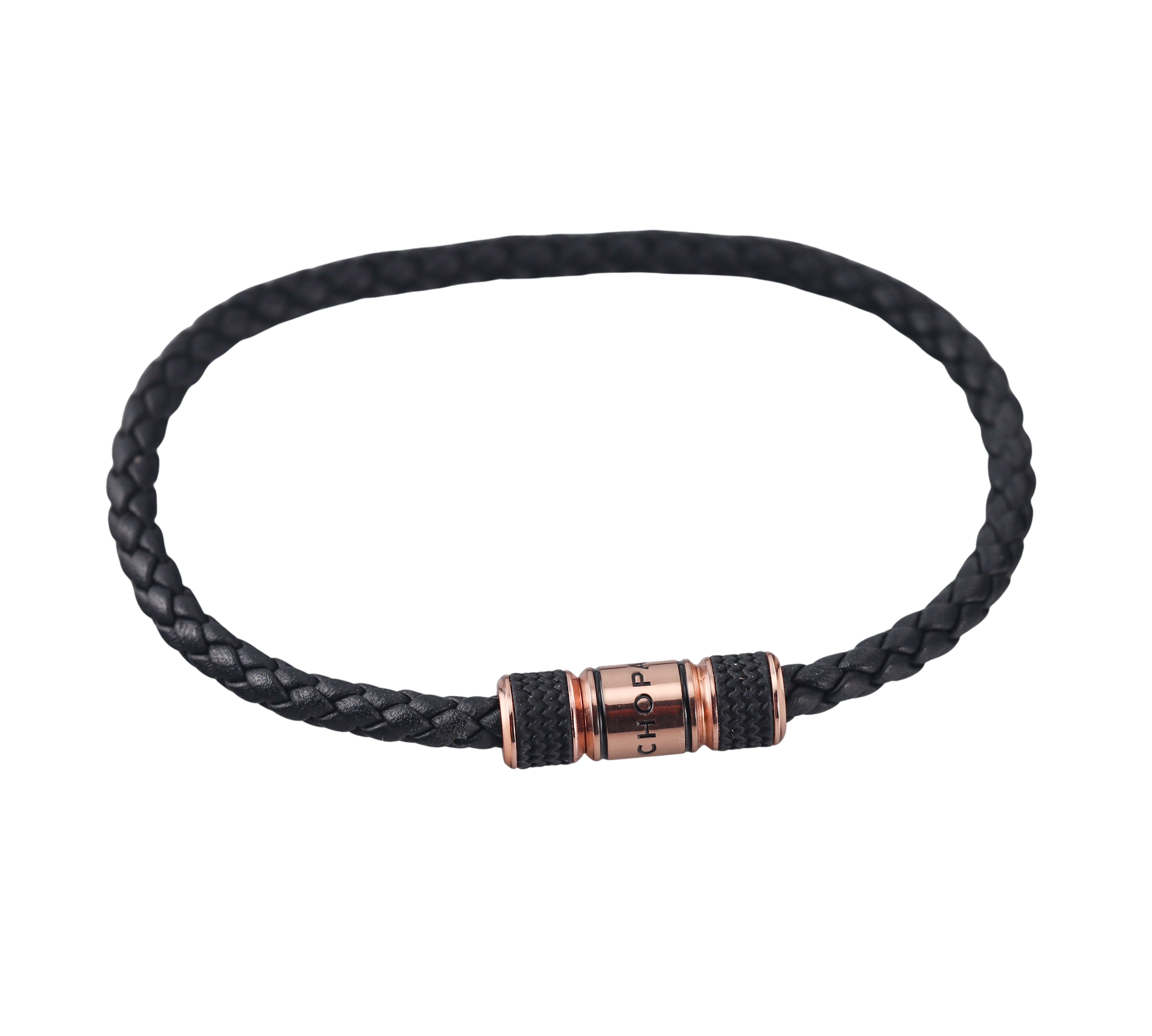 Chopard Mille Miglia Black Cord Men's Bracelet