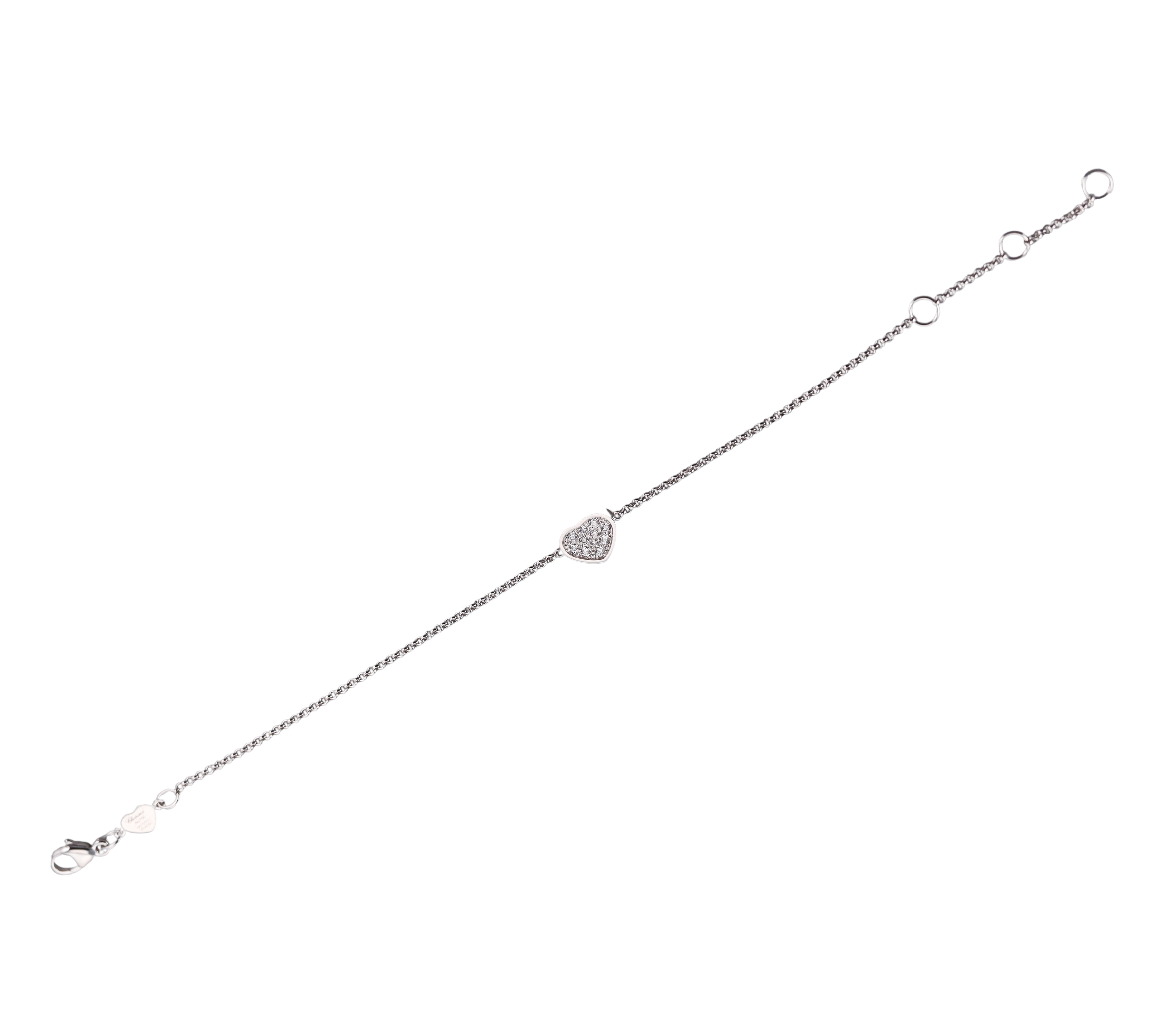 Chopard My Happy Hearts White Gold Diamond Bracelet N6870952