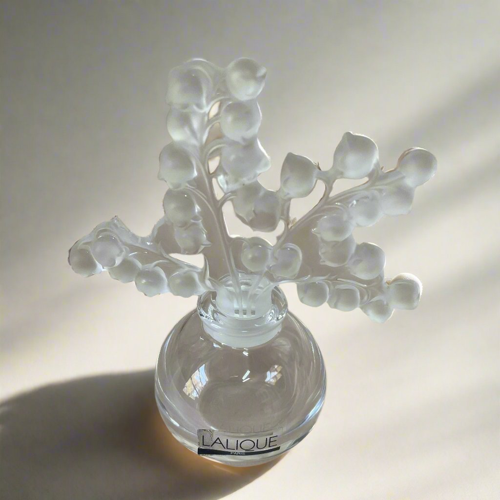 New Old Stock Lalique Crystal Clairefontaine Perfume Bottle 1130000