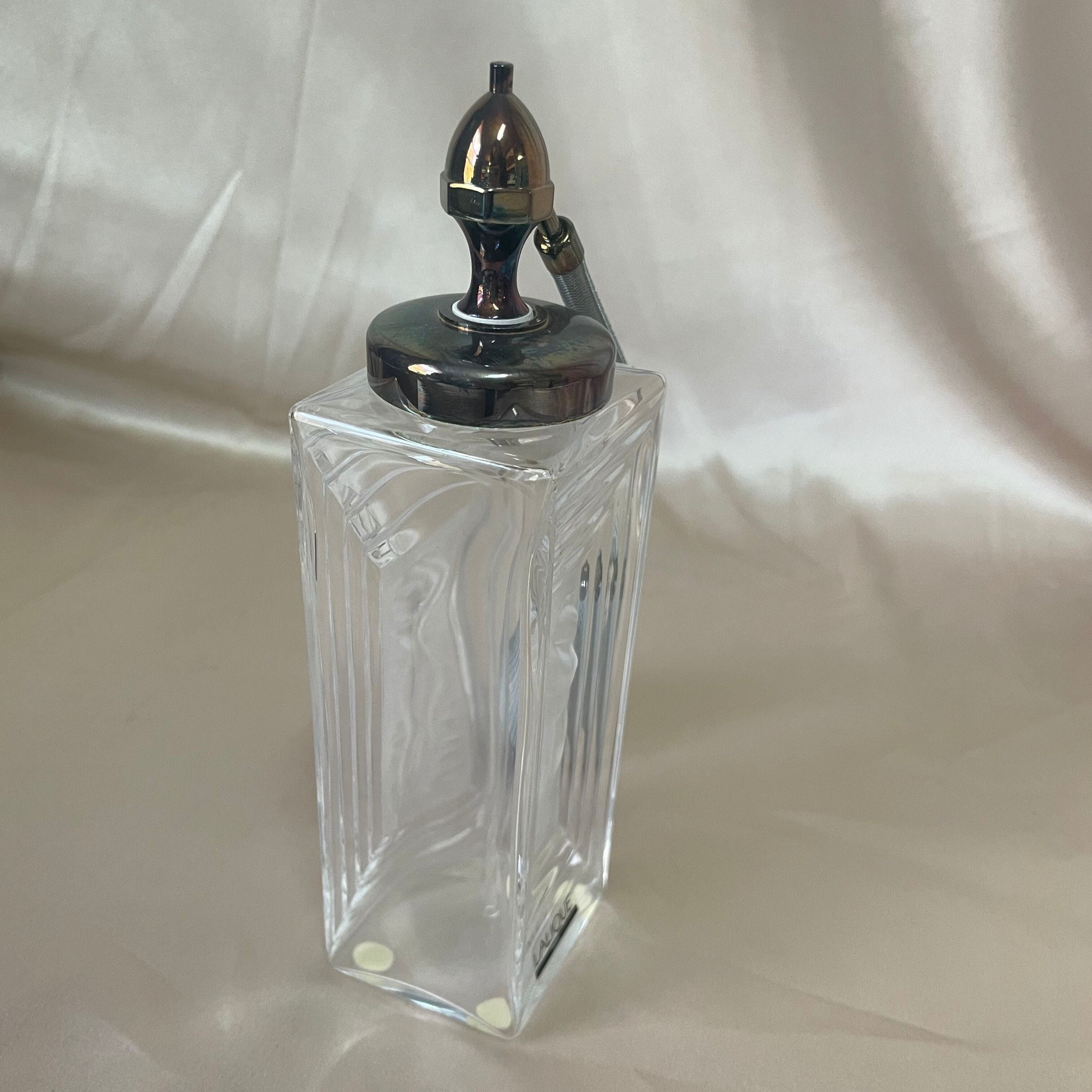 Lalique Crystal Duncan Perfume Bottle with Atomizer 1131100