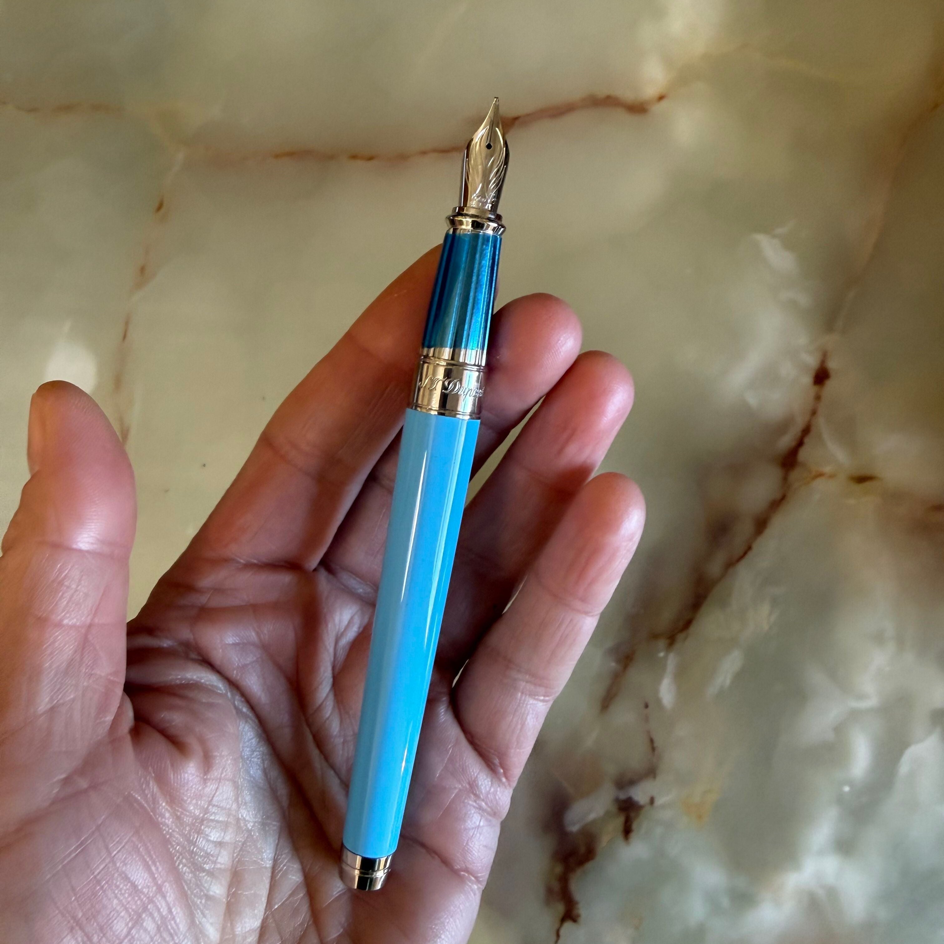 S.T. Dupont Eternity Turquoise Fountain Pen Large 420017L