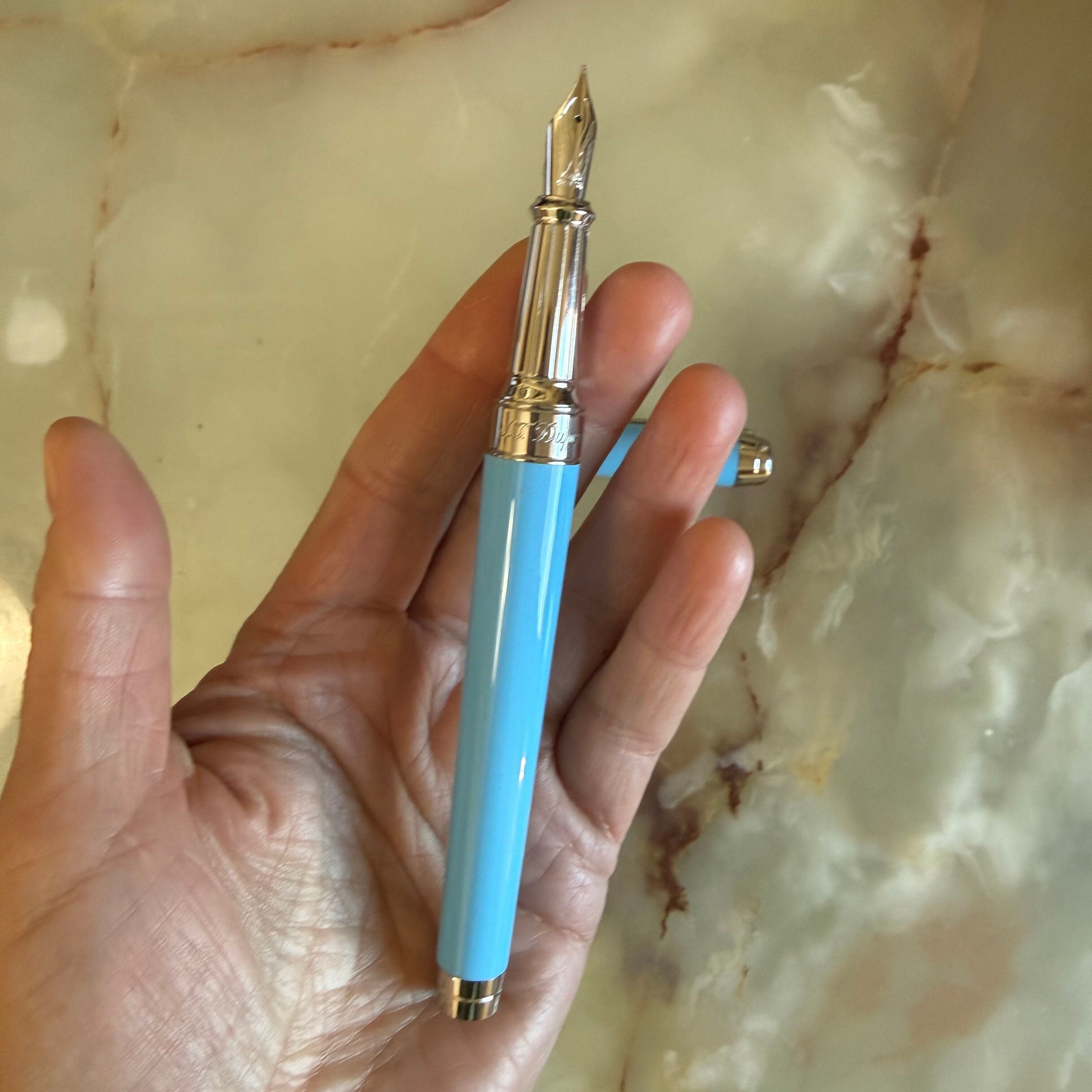 S.T. Dupont Eternity Turquoise Fountain Pen 420221XL