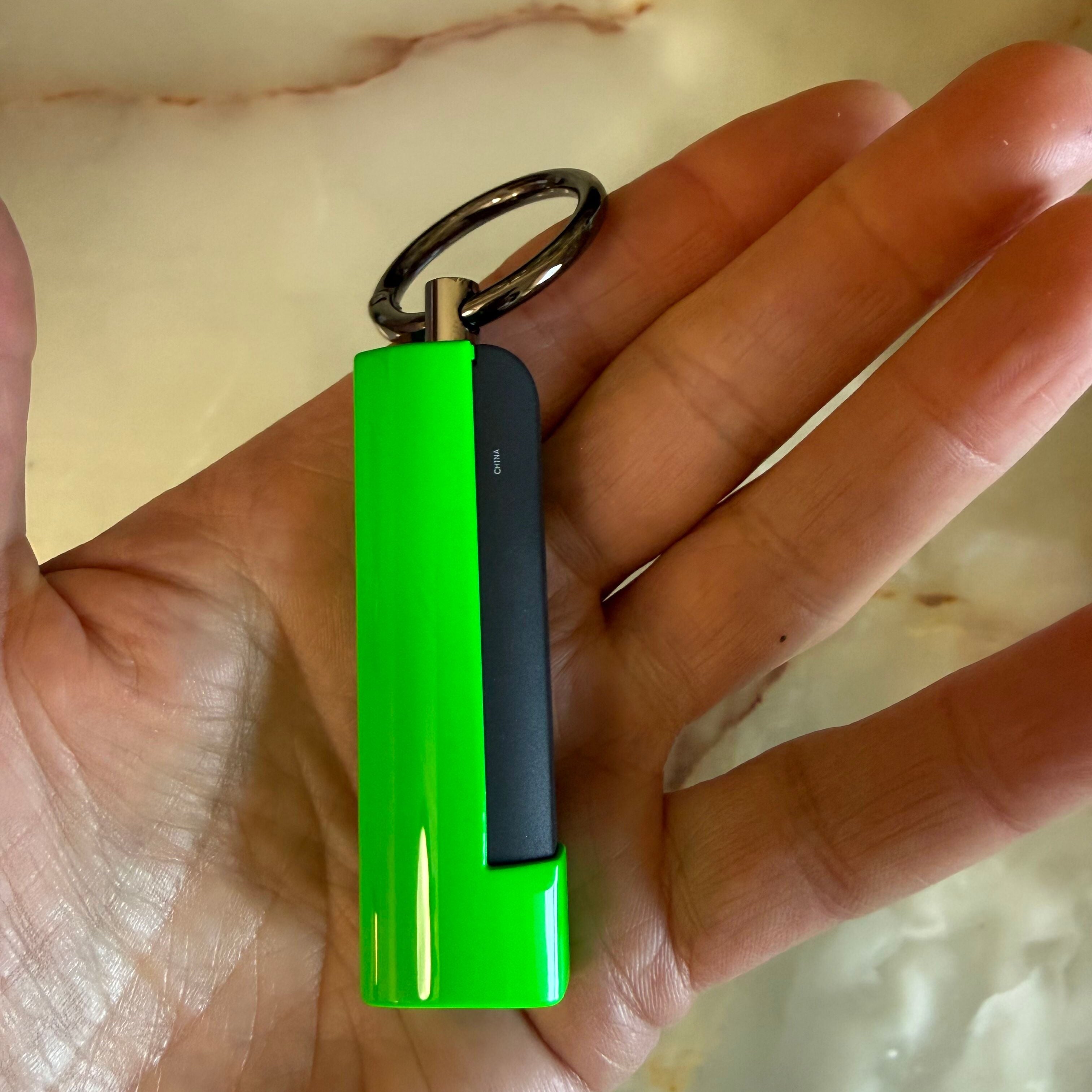 S.T. Dupont Puncher Fluo Neon Green Cigar Cutter 003217V