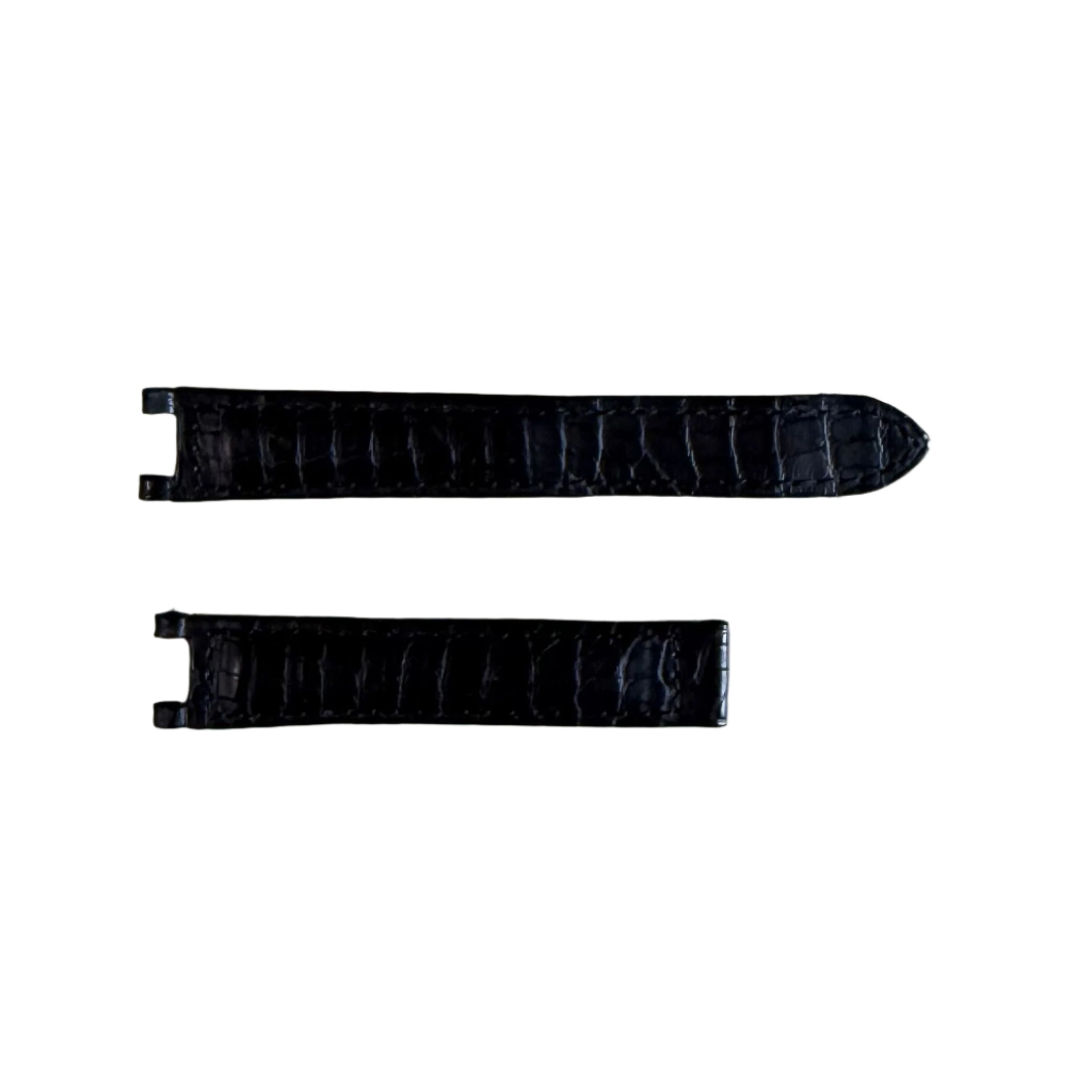 Authentic Cartier Pasha Black Alligator Watch Strap Band 15mm