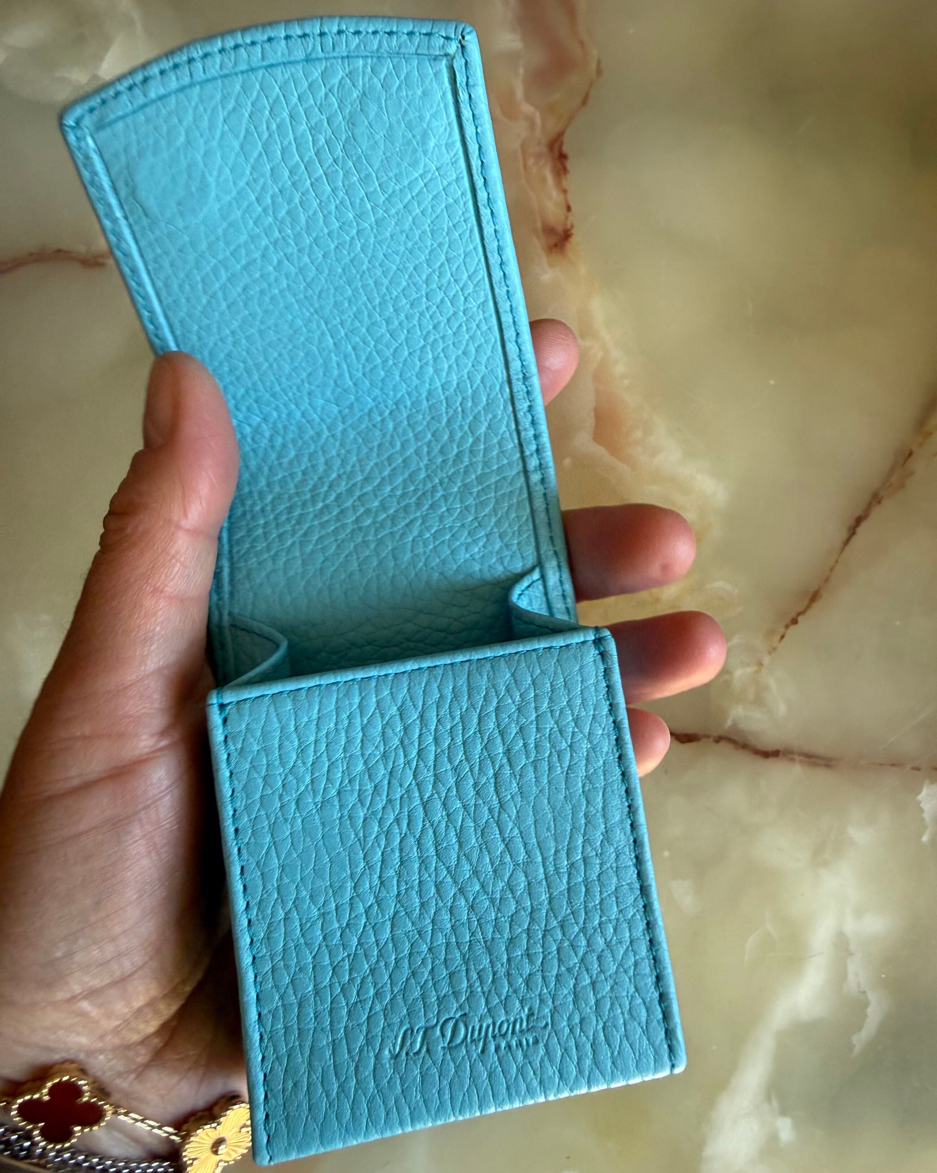 S.T. Dupont Light Blue Cigarette Case 183464