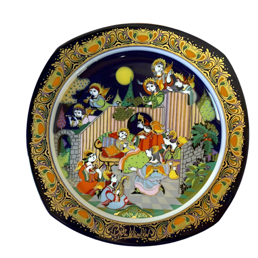 NOS Rosenthal Chants De Noel Plate 019324