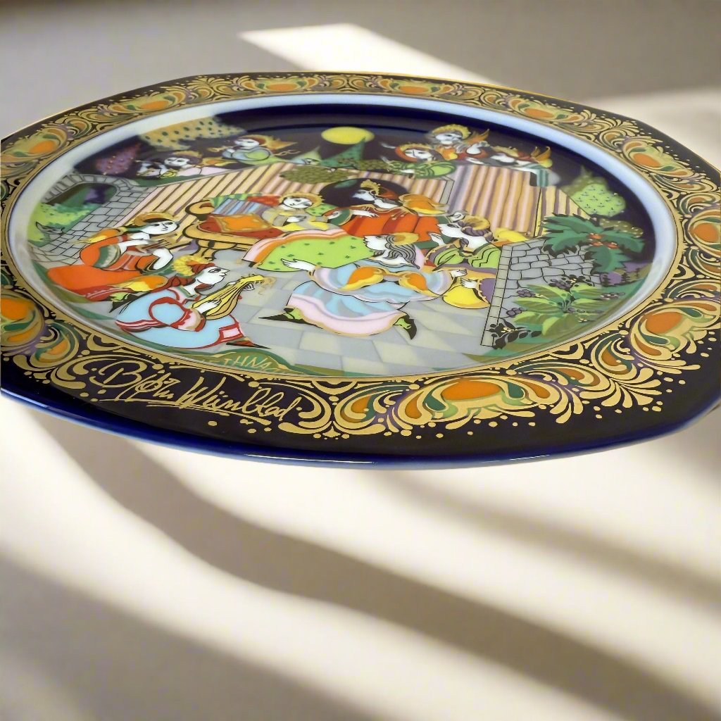 NOS Rosenthal Chants De Noel Plate 019324