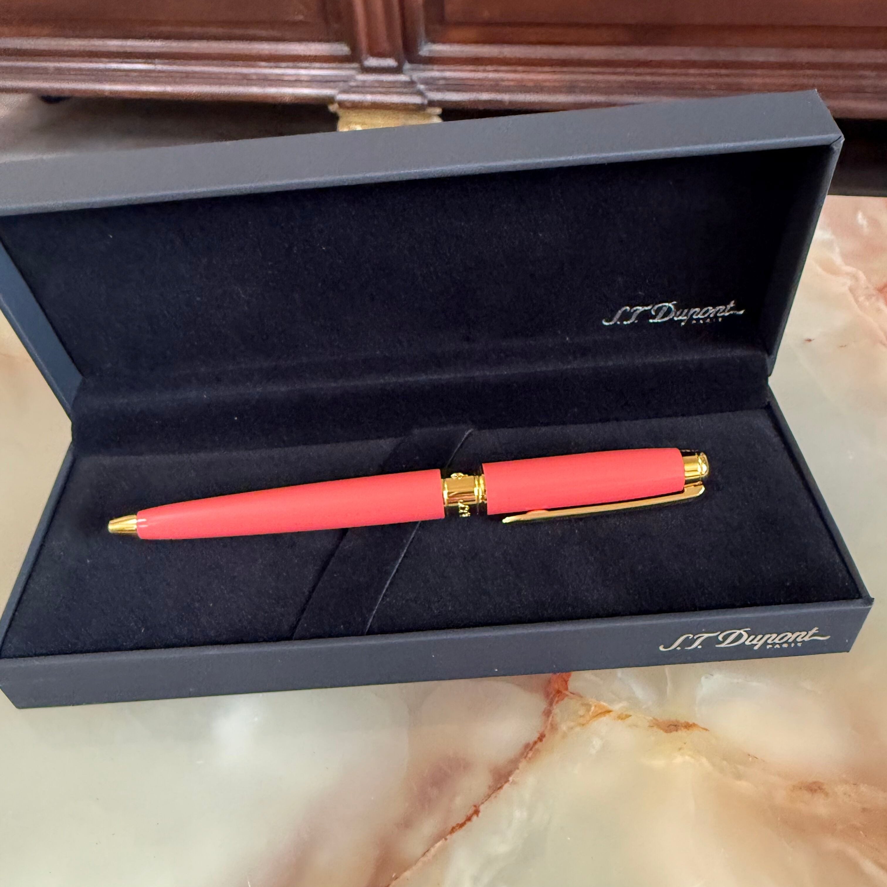 S.T. Dupont Eternity Coral Rollerball Pen 425018M