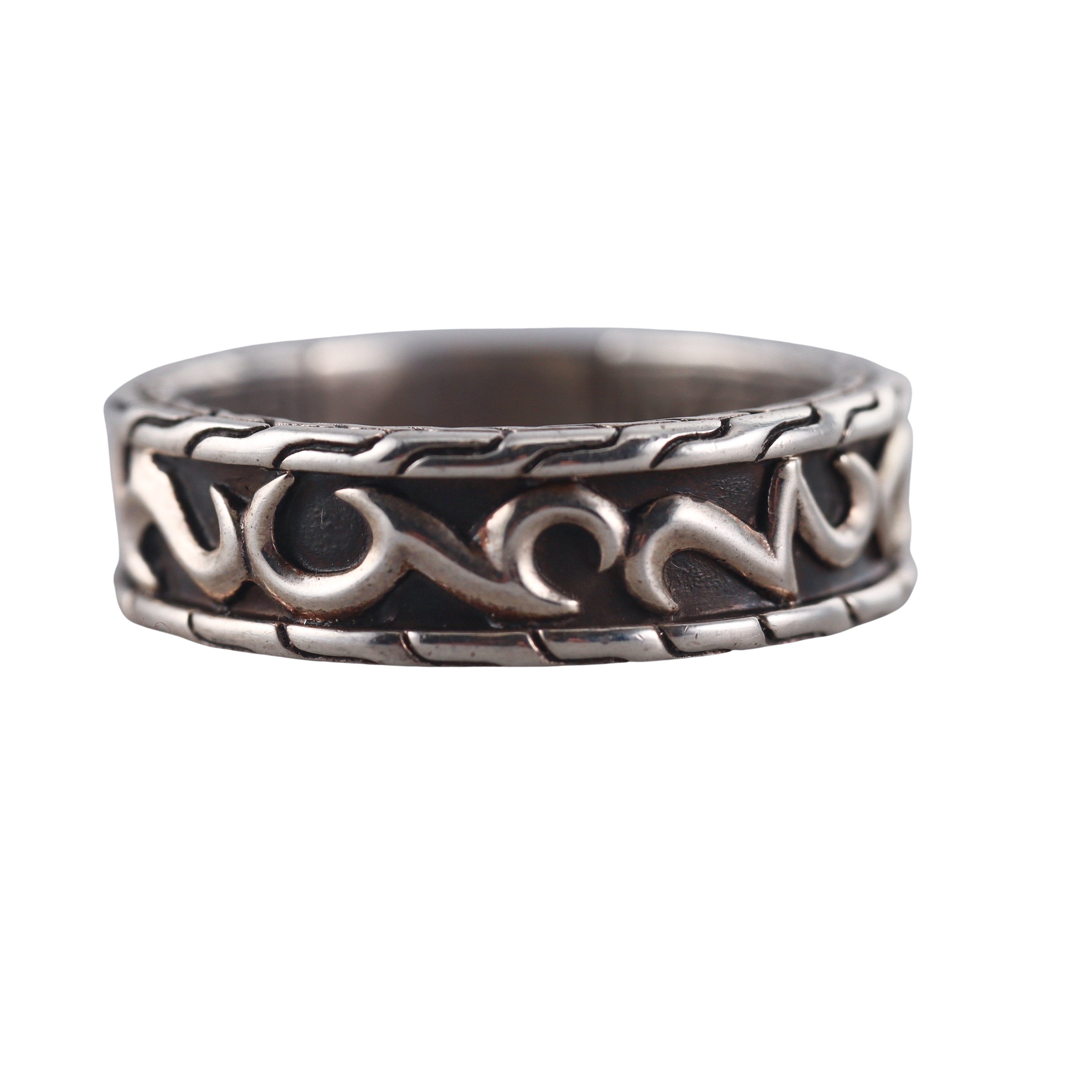 John Hardy Classic Sterling Silver Ring Retail $395