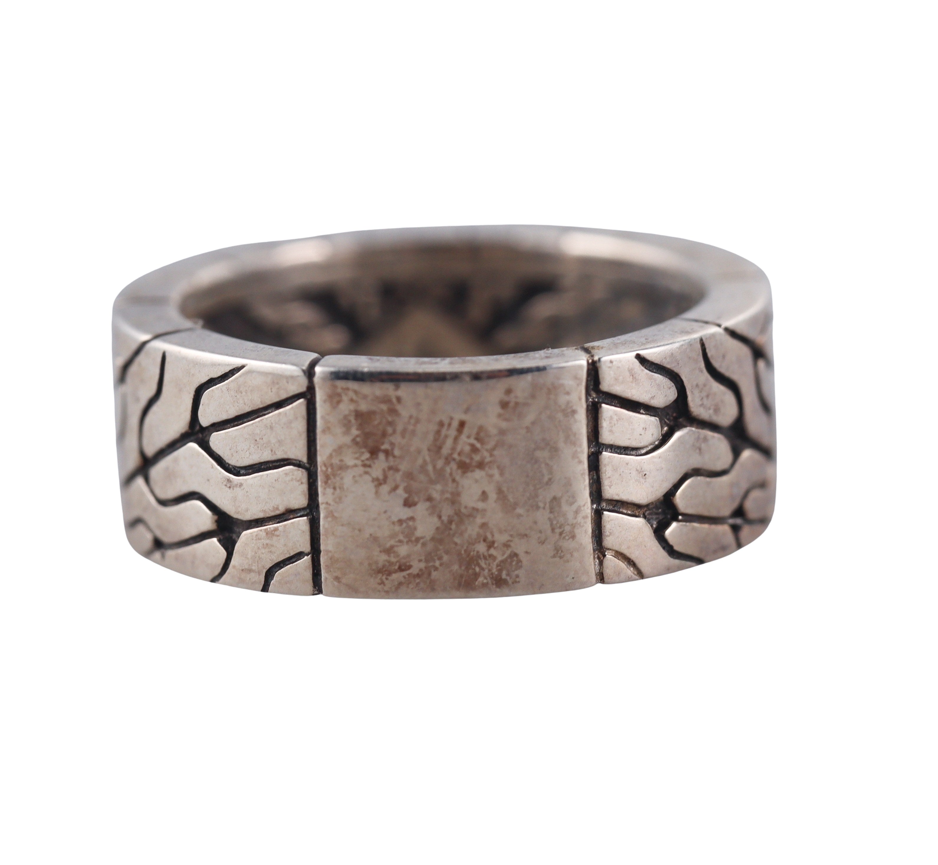 John Hardy Radial Sterling Silver Ring Retail $495