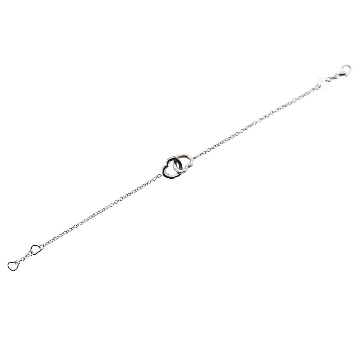 Hearts on Fire Ilia 18k Gold Diamond Heart Bracelet
