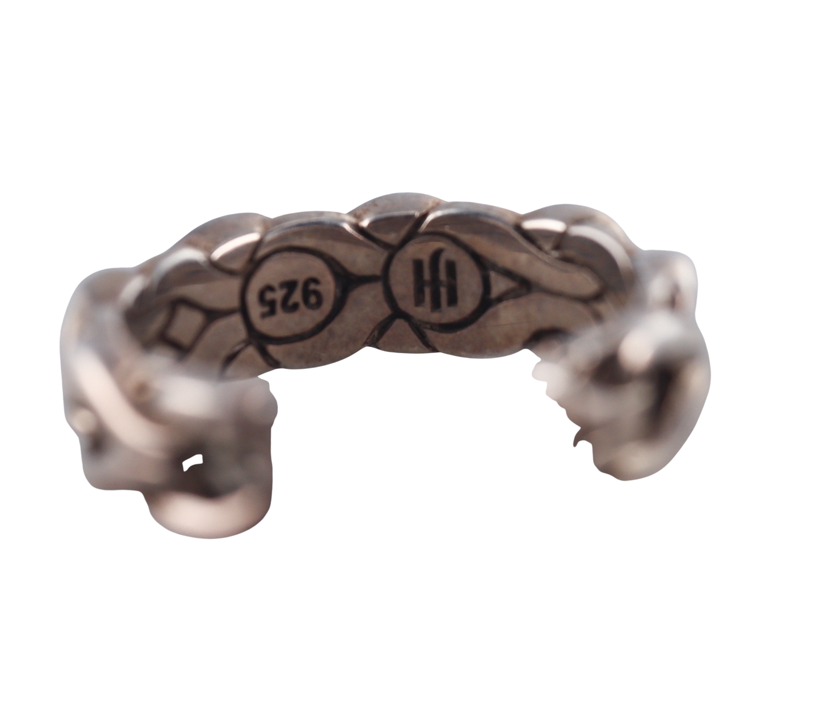 John Hardy Asli Sterling Silver Ring Retail $395