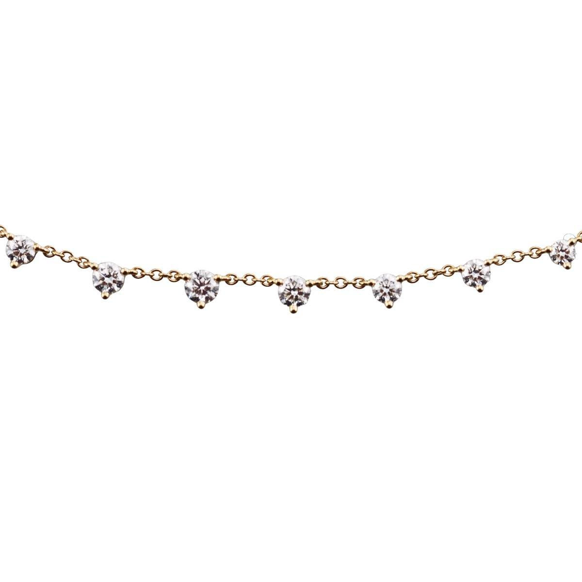 Memoire Essentials 18k Gold Diamond Necklace