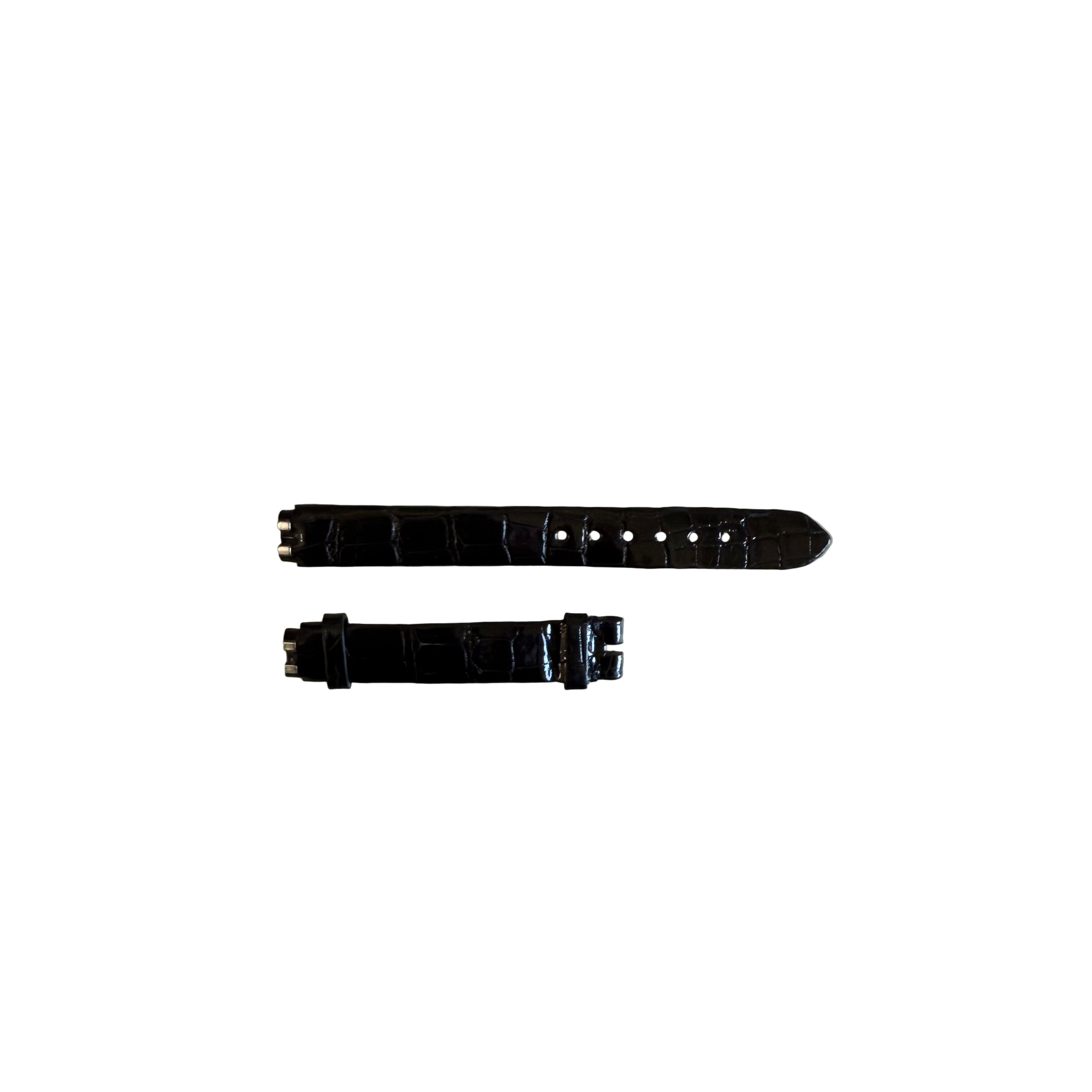 Authentic David Yurman Black Alligator Watch Strap Band 10mm