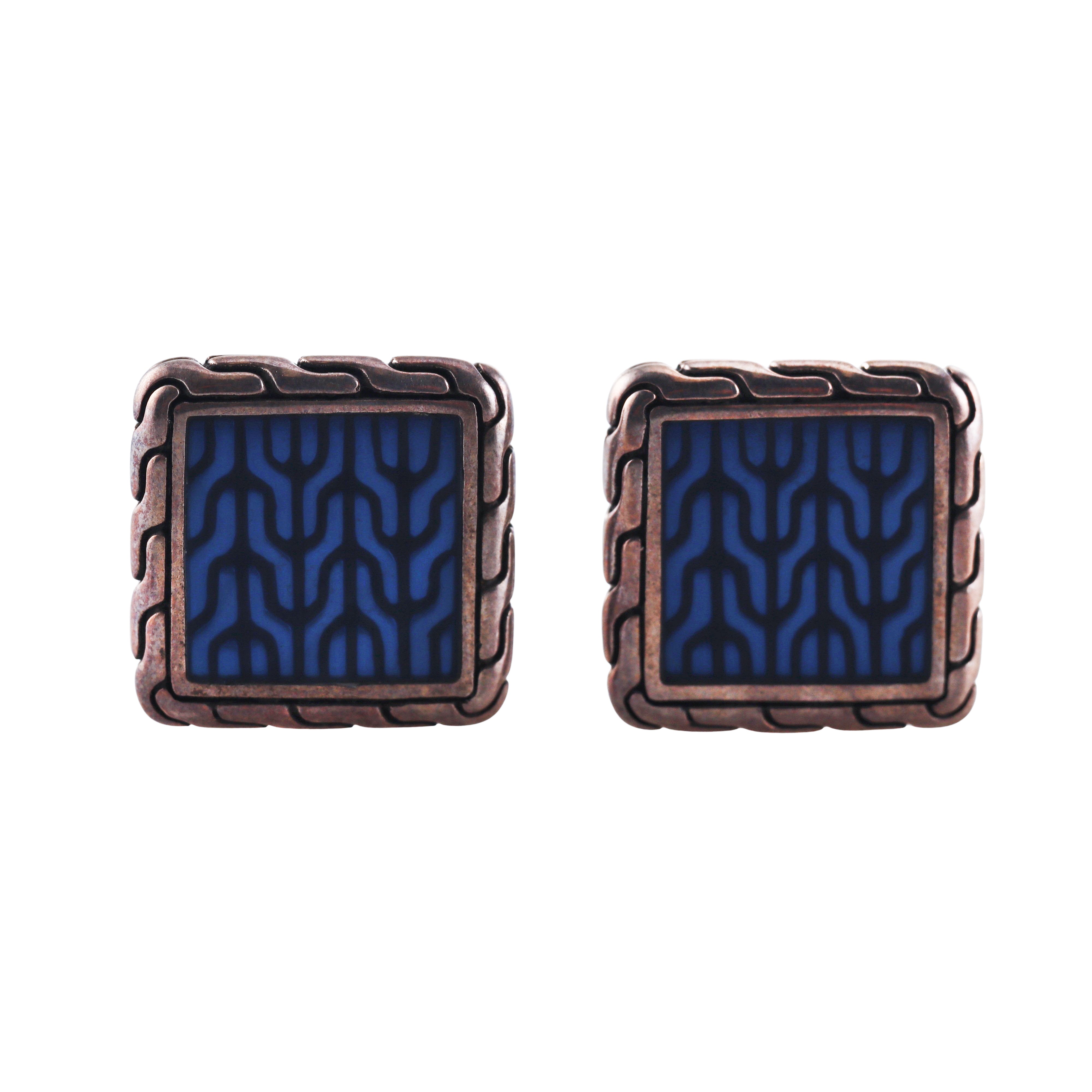 John Hardy Sterling Silver Cufflinks