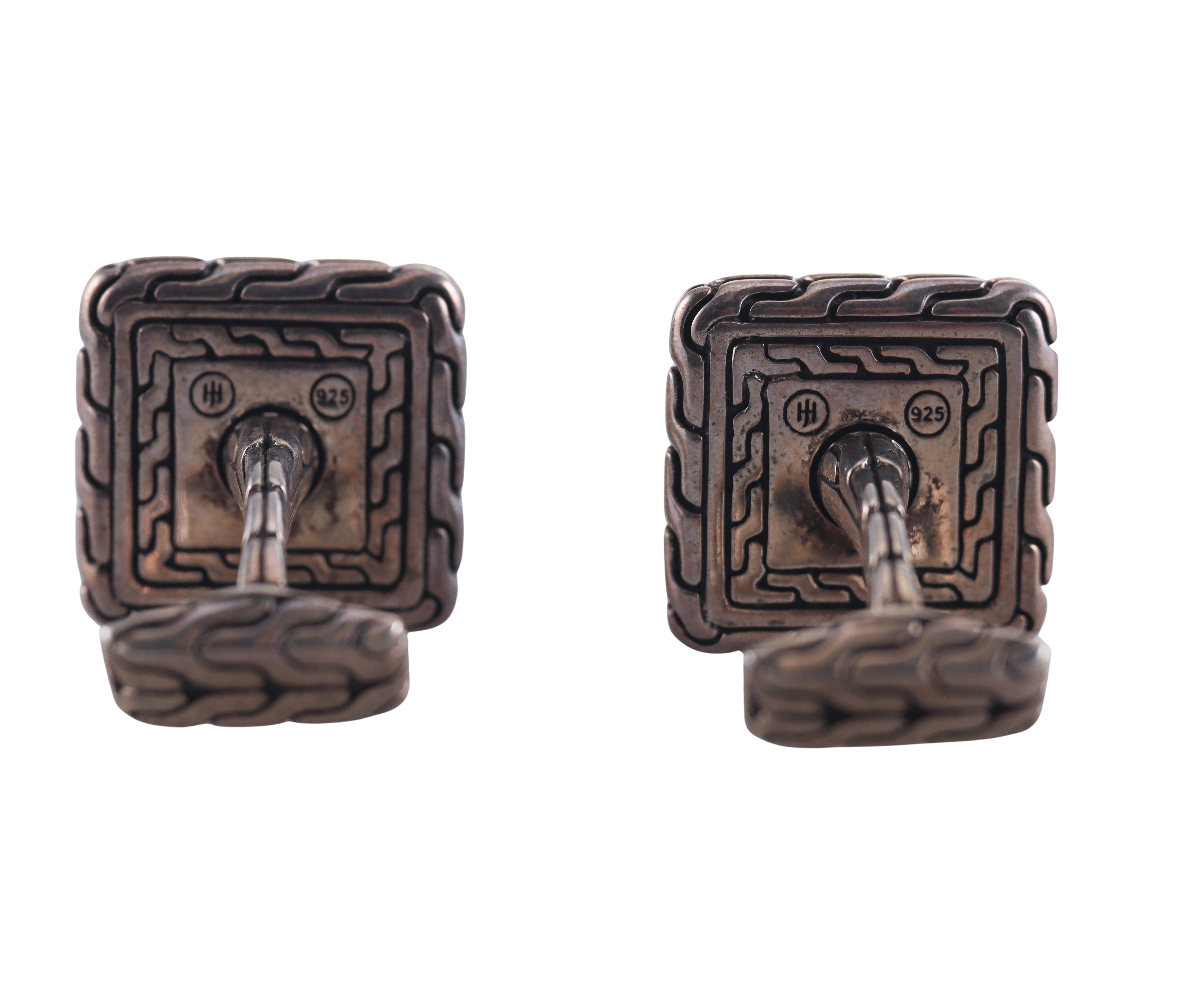 John Hardy Sterling Silver Cufflinks