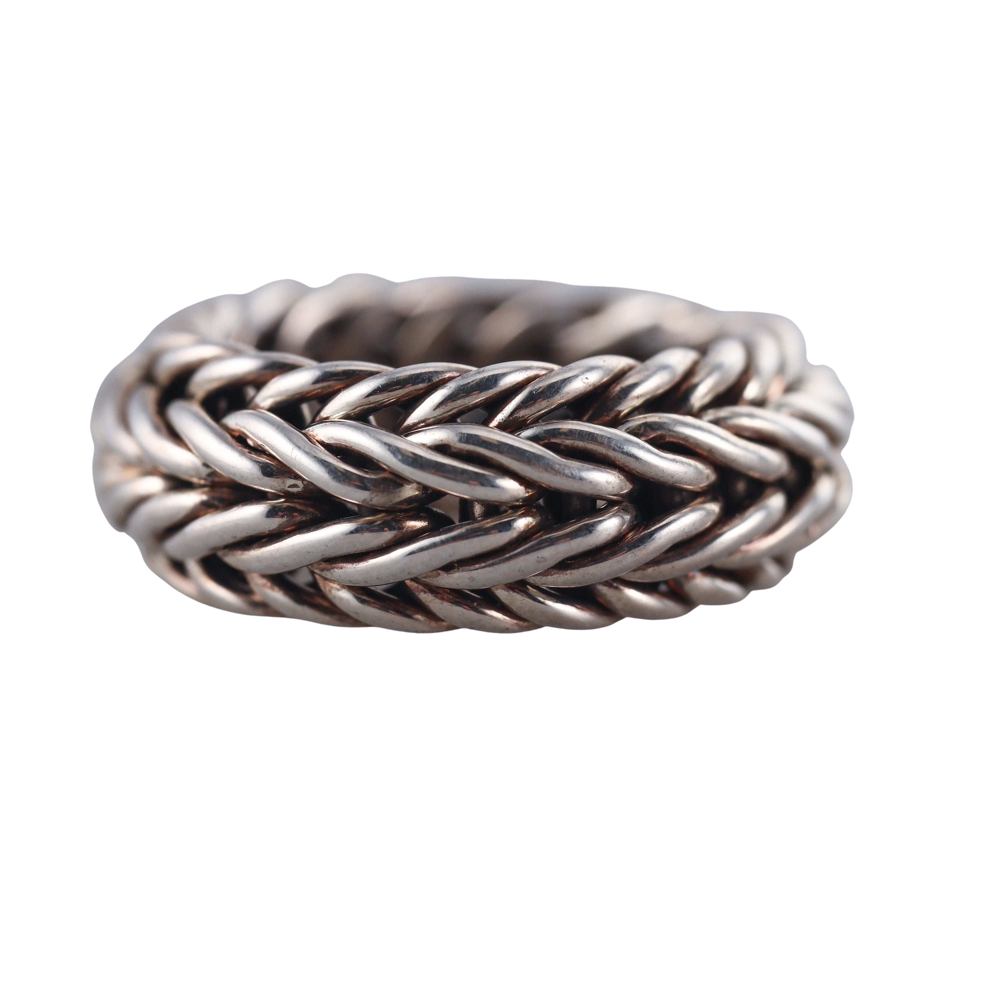 John Hardy Classic Chain Sterling Silver Ring Retail $550