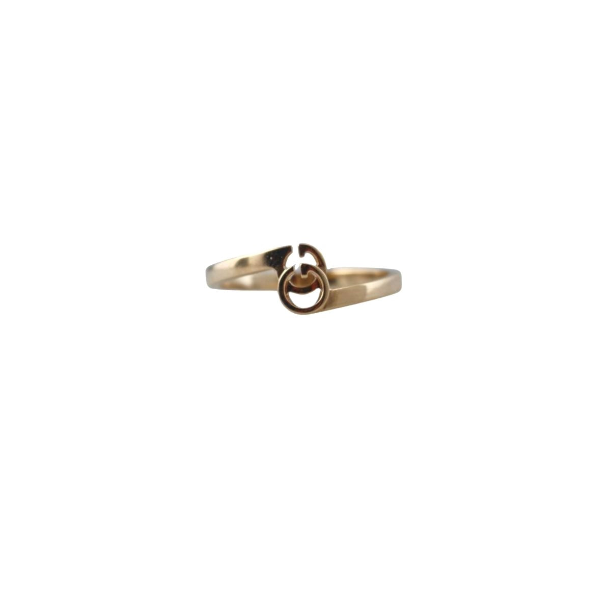 18k Gucci Running GG Yellow Gold Ring Retail $850