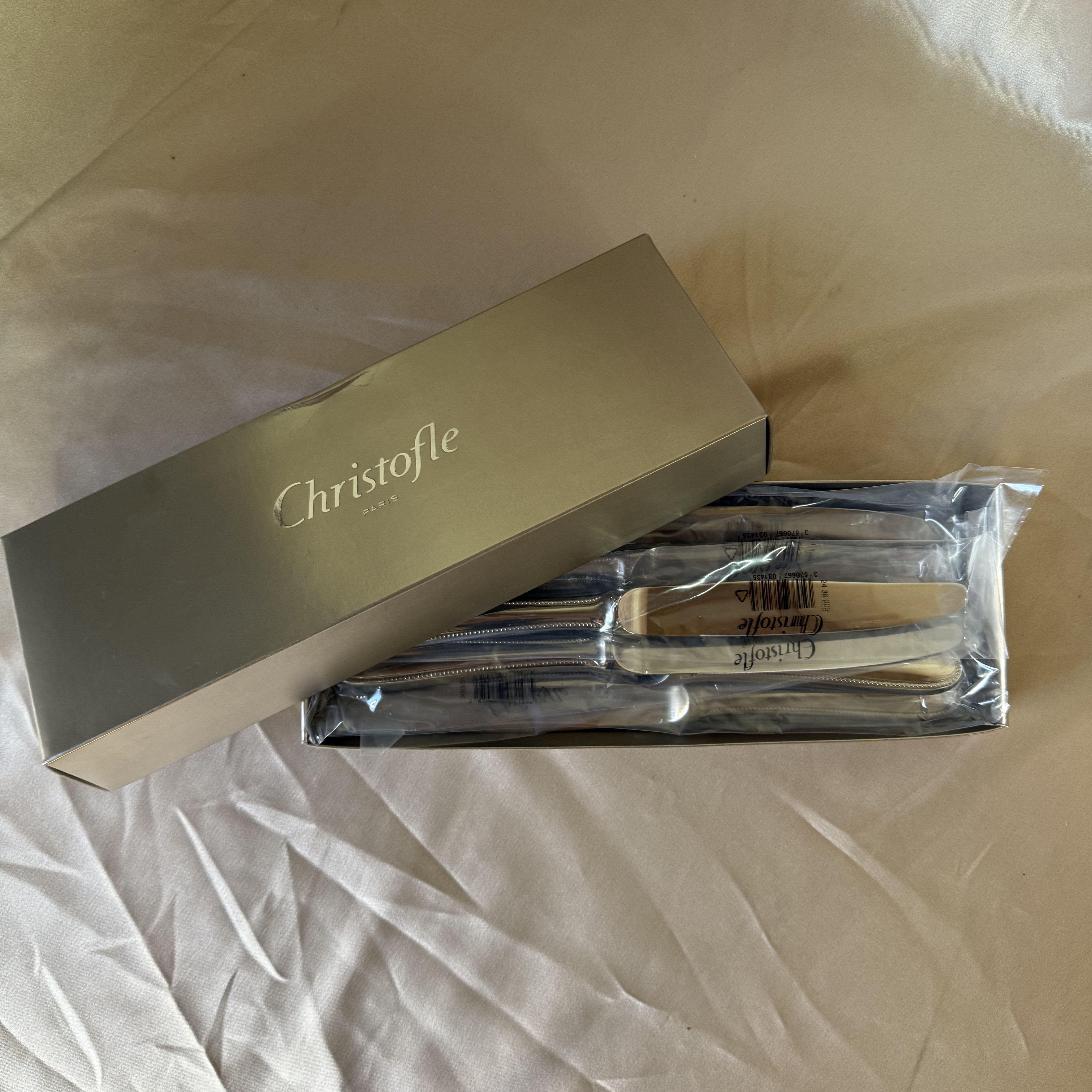 Christofle Mimosa Dinner Knife Set of 12 2436009