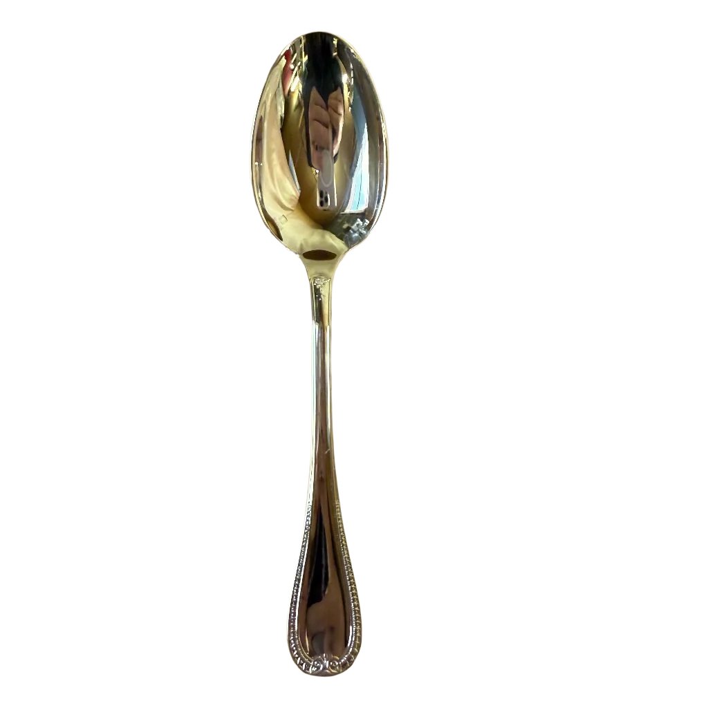 Christofle Malmaison Silver Plated Dessert Oval Soup Spoon Set of 6 B00018014