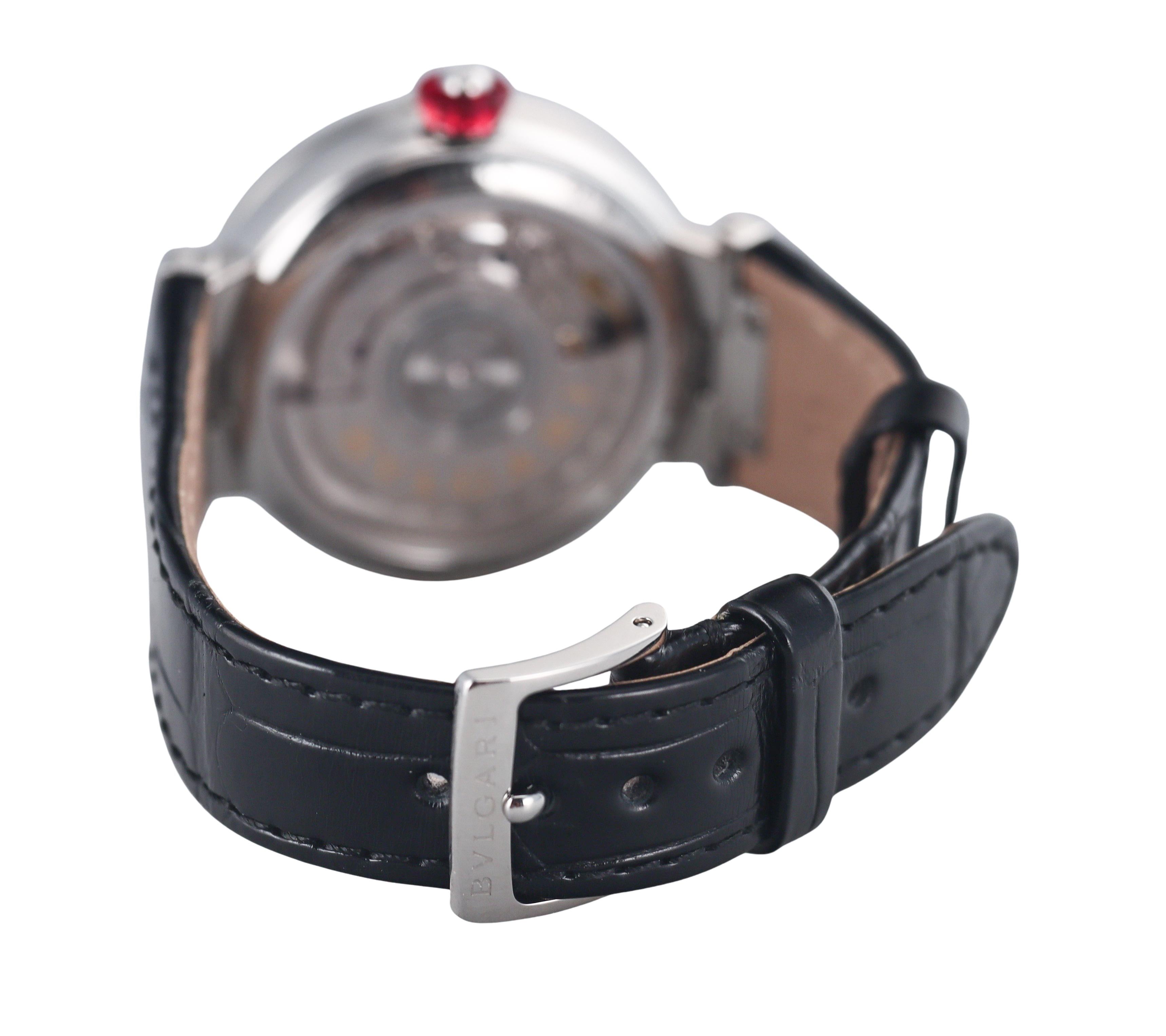 Bulgari Lvcea MOP Diamond Automatic Ladies Watch 103478