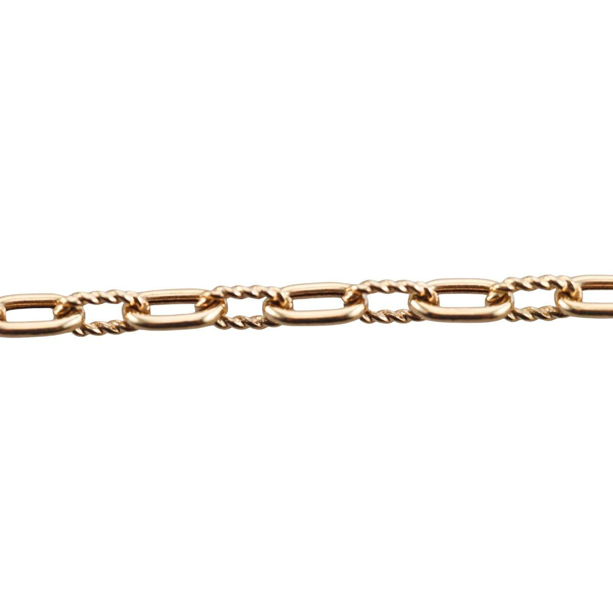 David Yurman Madison Chain 18k Gold Bracelet