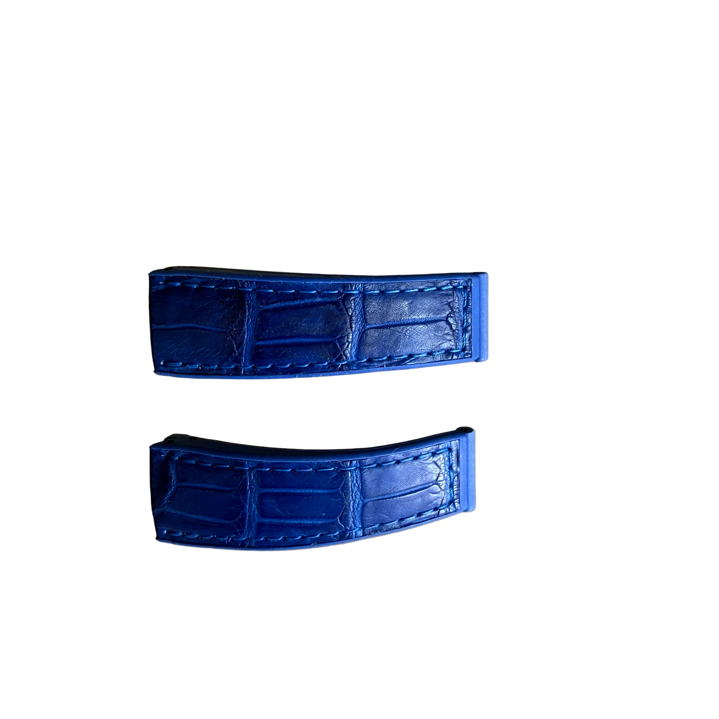 Authentic Corum Blue Crocodile Watch Strap Band 18mm 1001