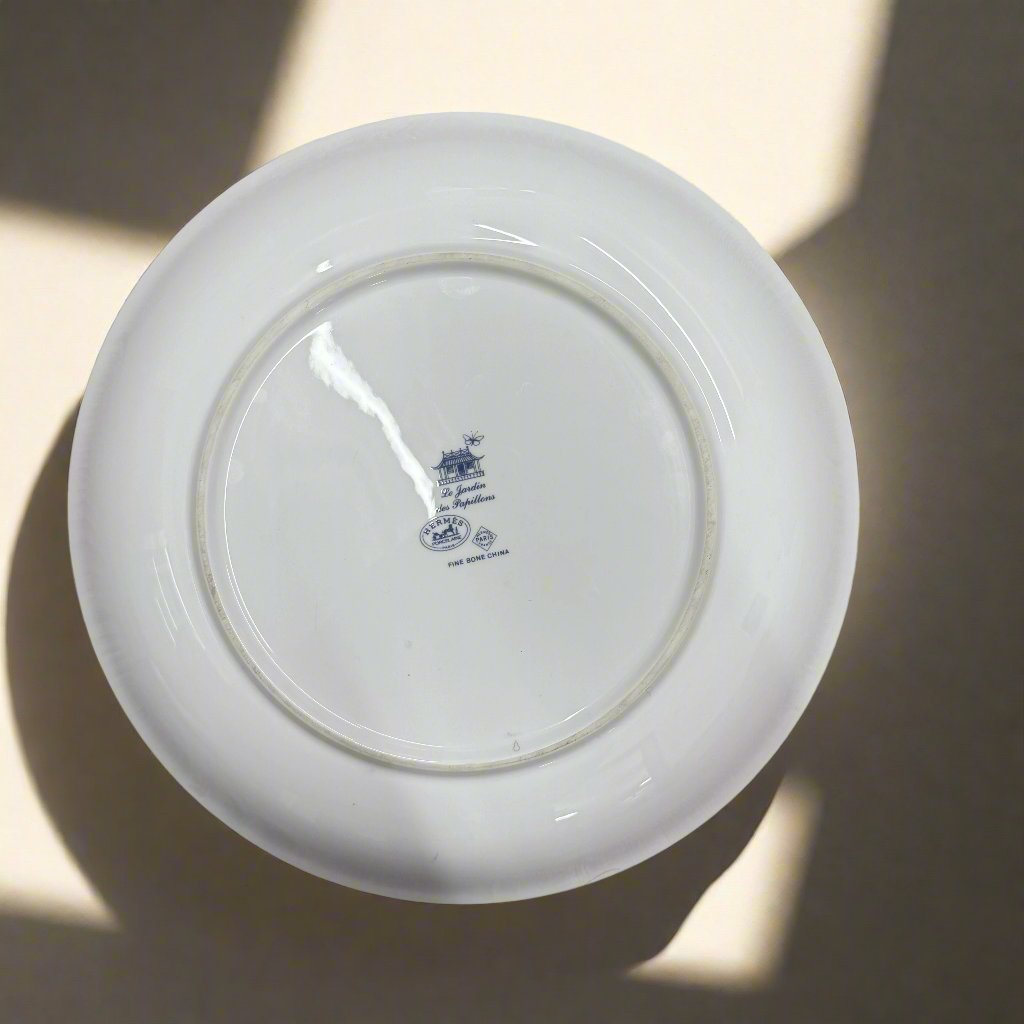 Hermes Paris Le Jardin Des Papillons Serving Plate