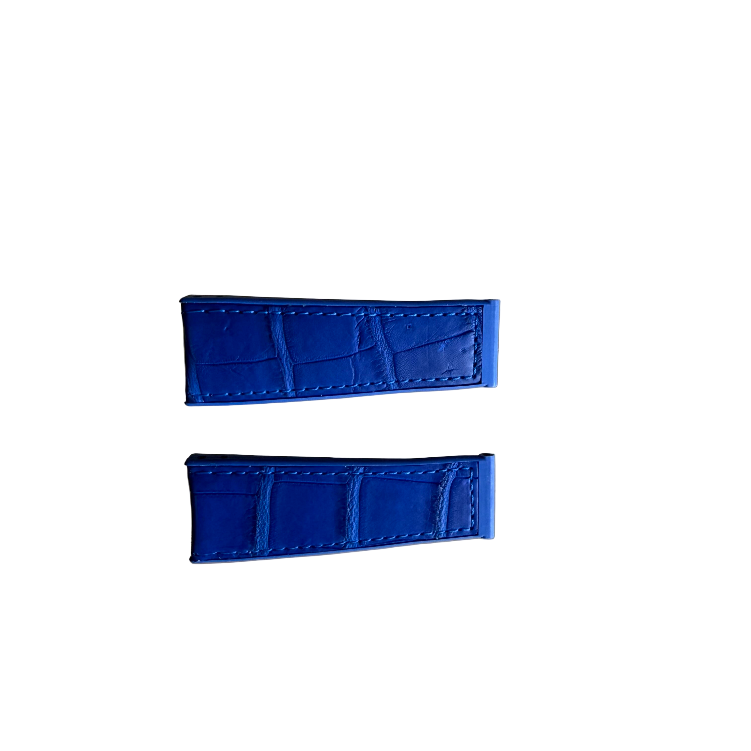 Authentic Corum Blue Crocodile Watch Strap Band 23mm
