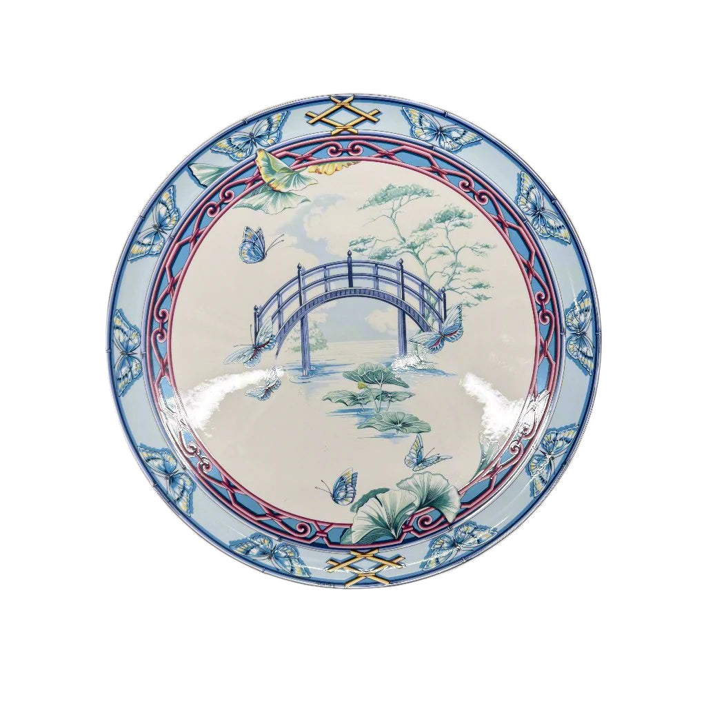 Hermes Paris Le Jardin Des Papillons Cake Plate