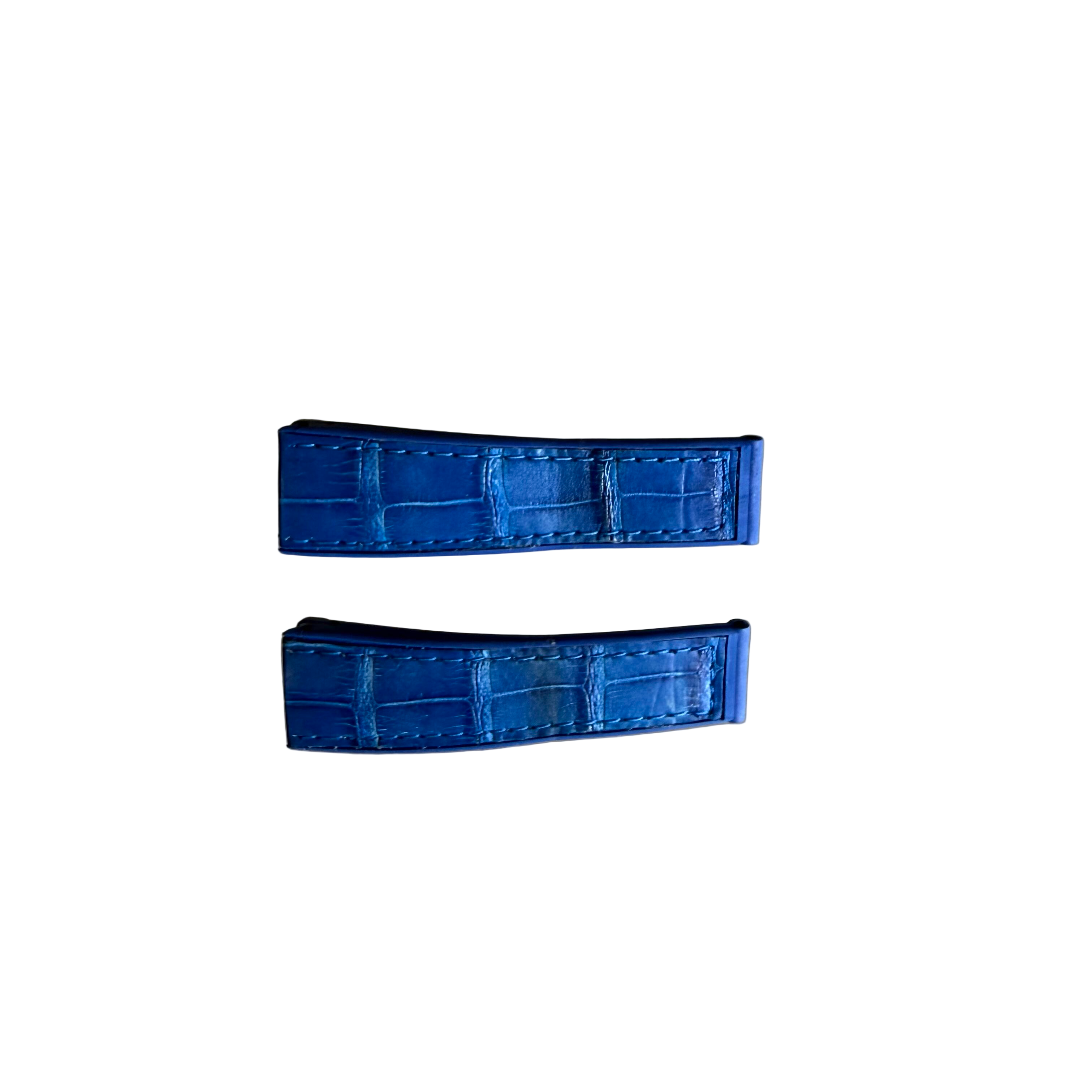 Authentic Corum Blue Crocodile Watch Strap Band 18mm