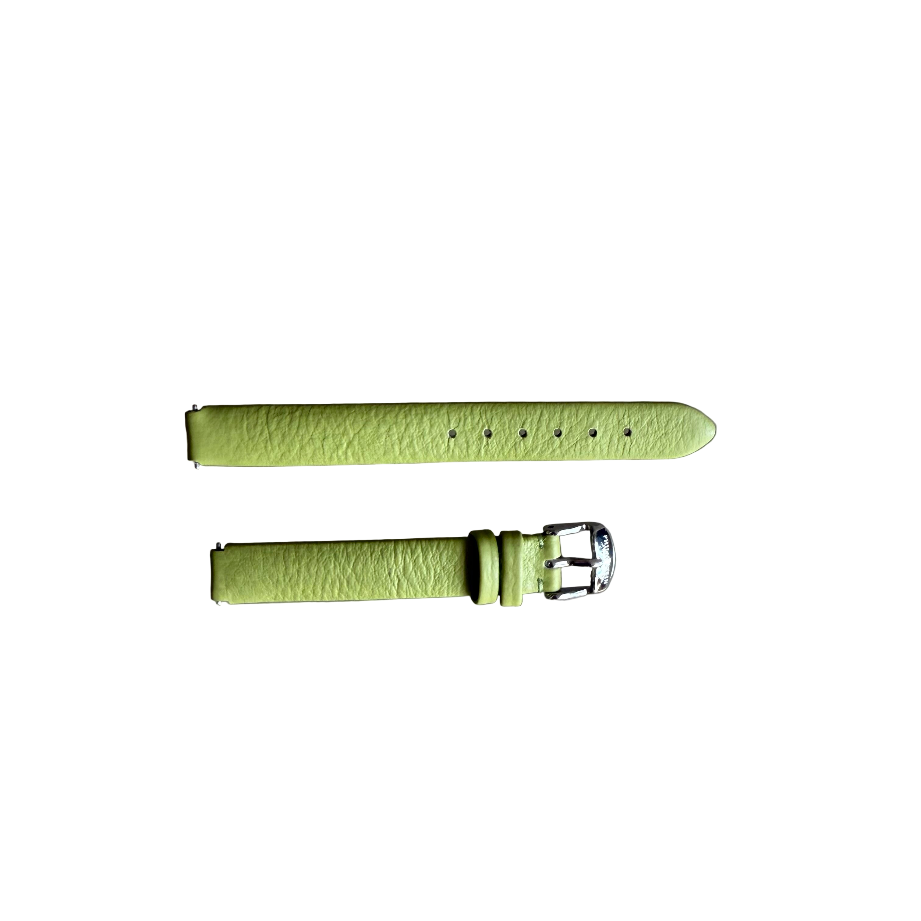 Philip Stein Genuine Leather Green Watch Strap Band 9mm w Buckle