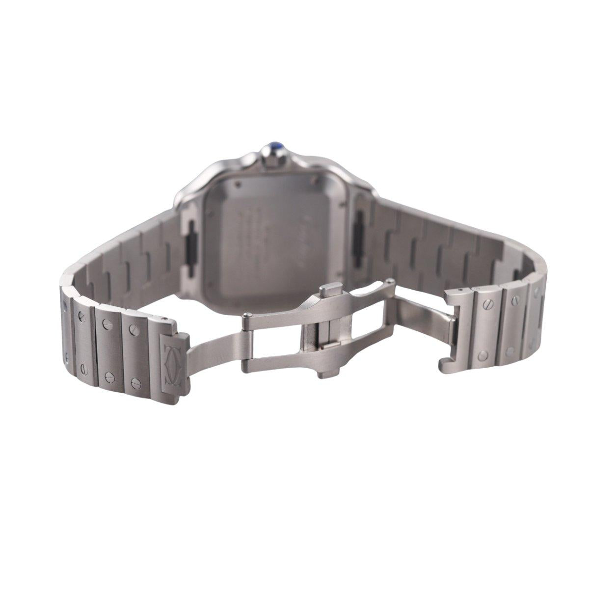 Santos de Cartier Large Model Automatic Steel Watch WSSA0018