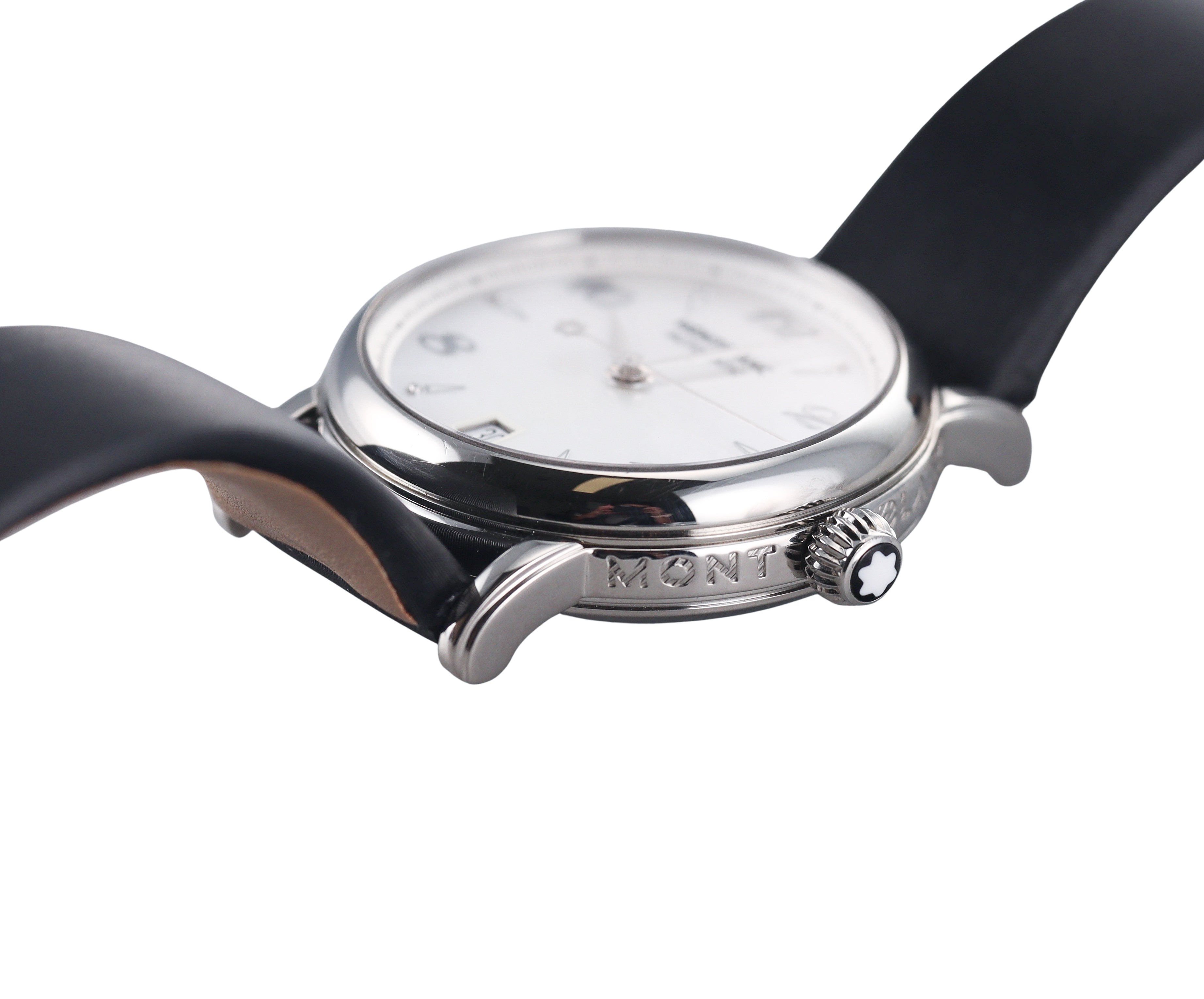 Montblanc Star Mother of Pearl Automatic Diamond Ladies Watch 107118