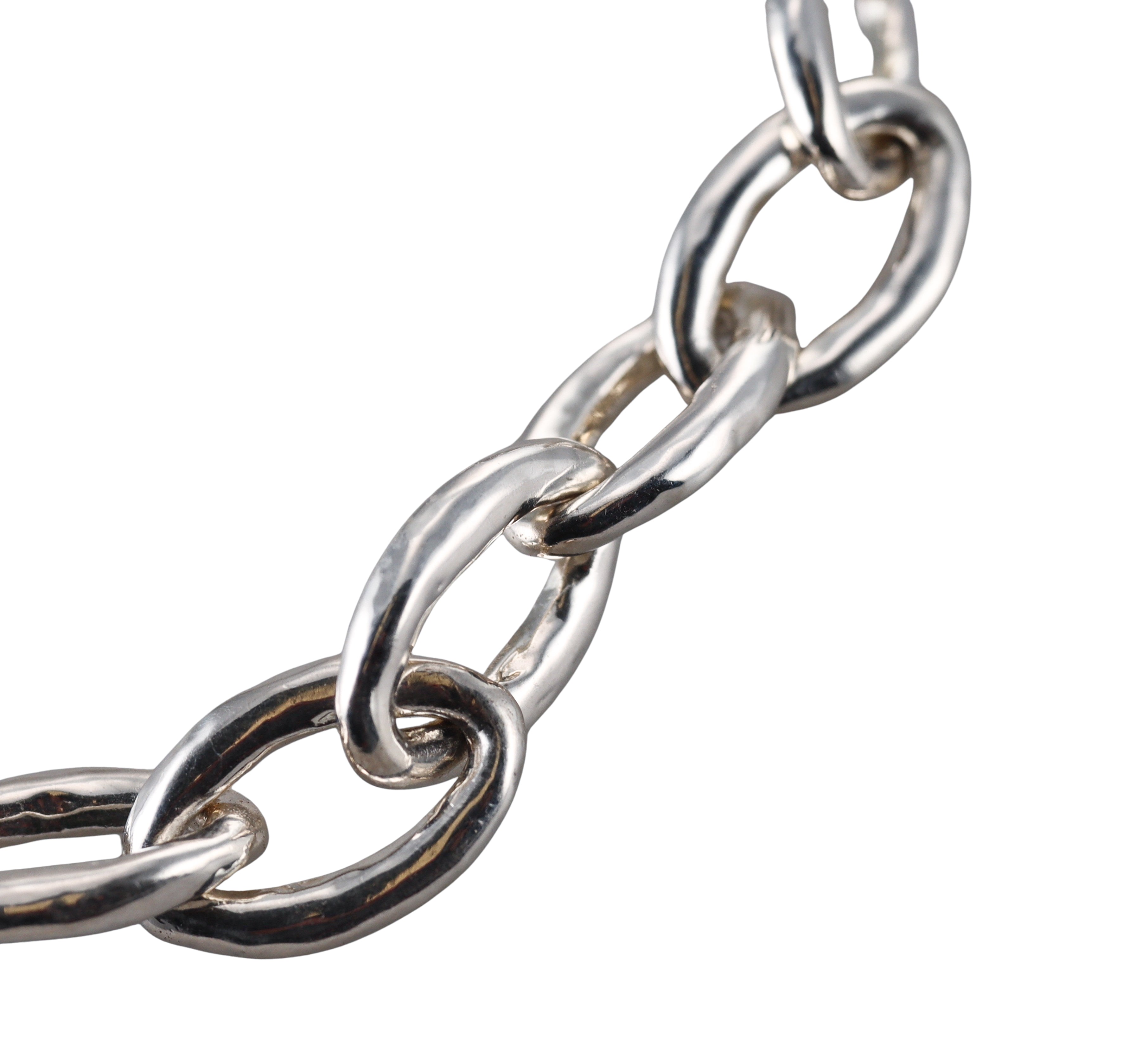 Ippolita Classico Bastille Sterling Silver Oval Link Toggle Necklace