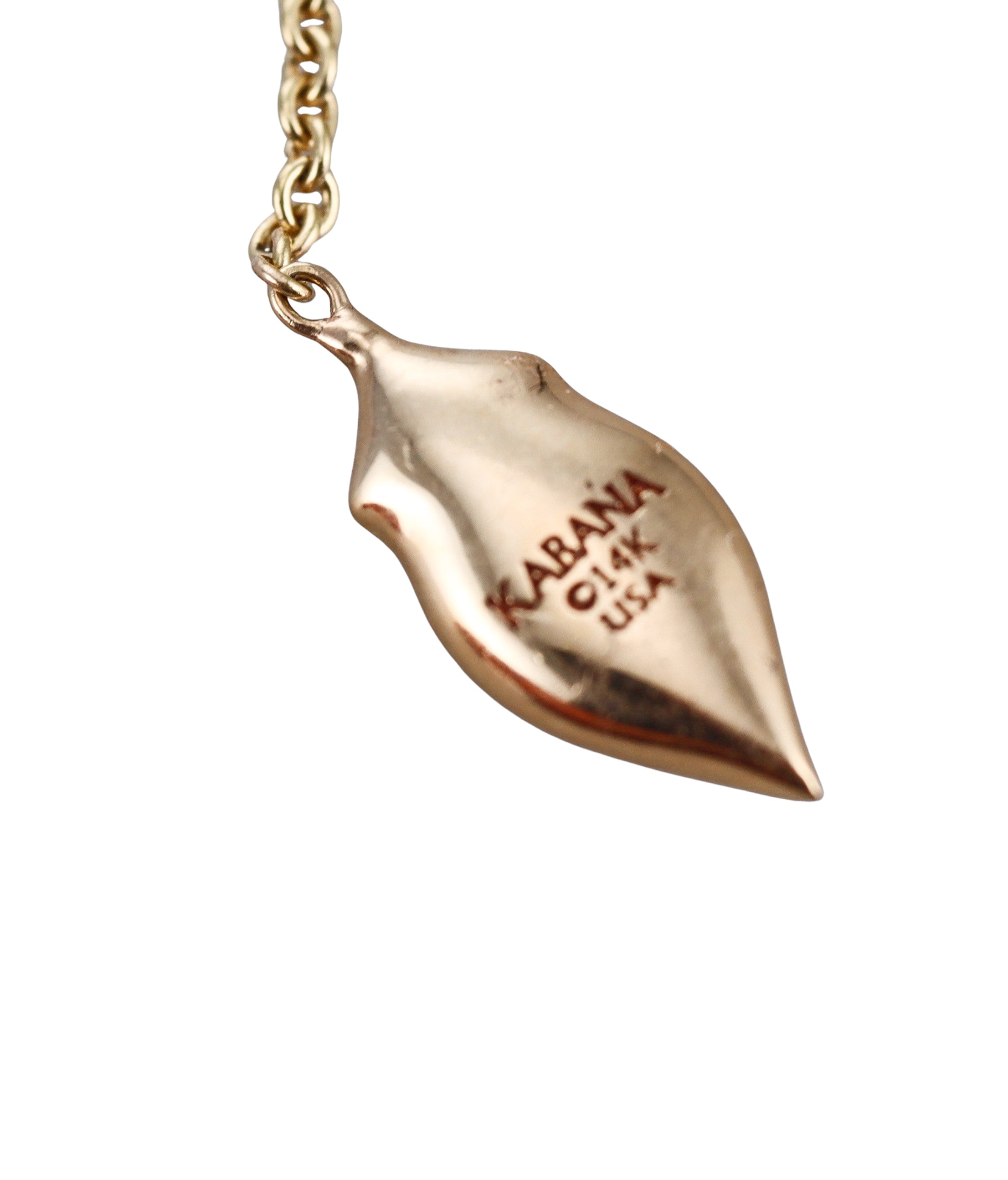 Kabana 14K Yellow Gold Mother of Pearl Drop Earrings