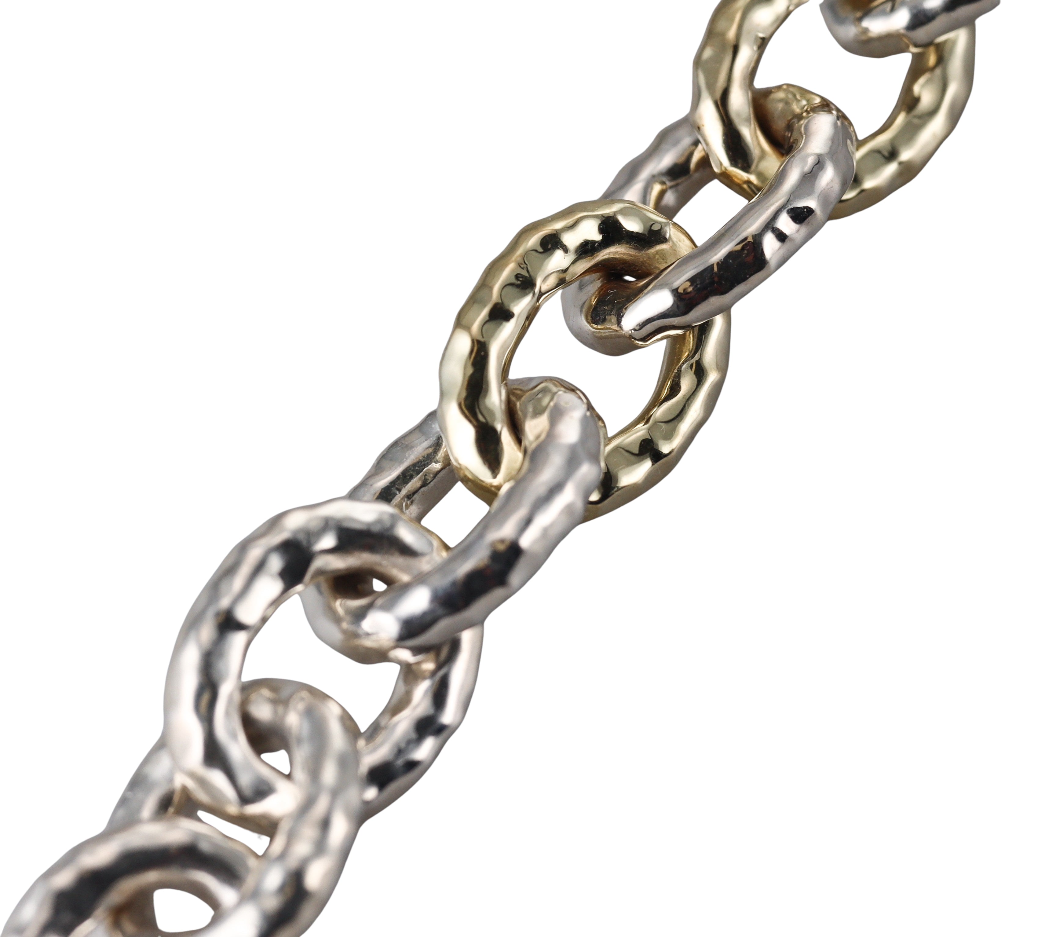 Ippolita Classico Gold Sterling Silver Oval Link Toggle Bracelet