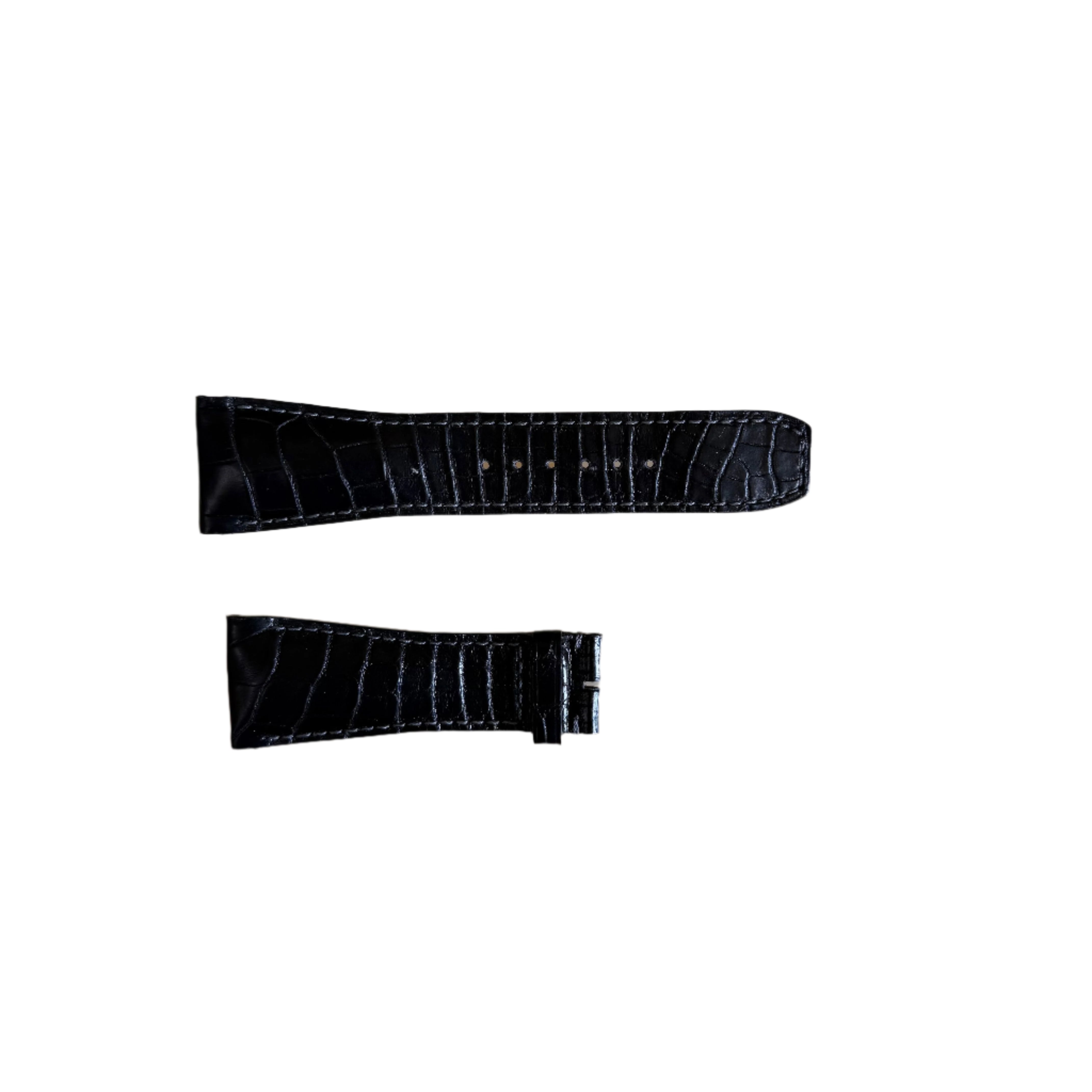 Authentic Baume & Mercier Black Alligator Watch Strap Band 29mm