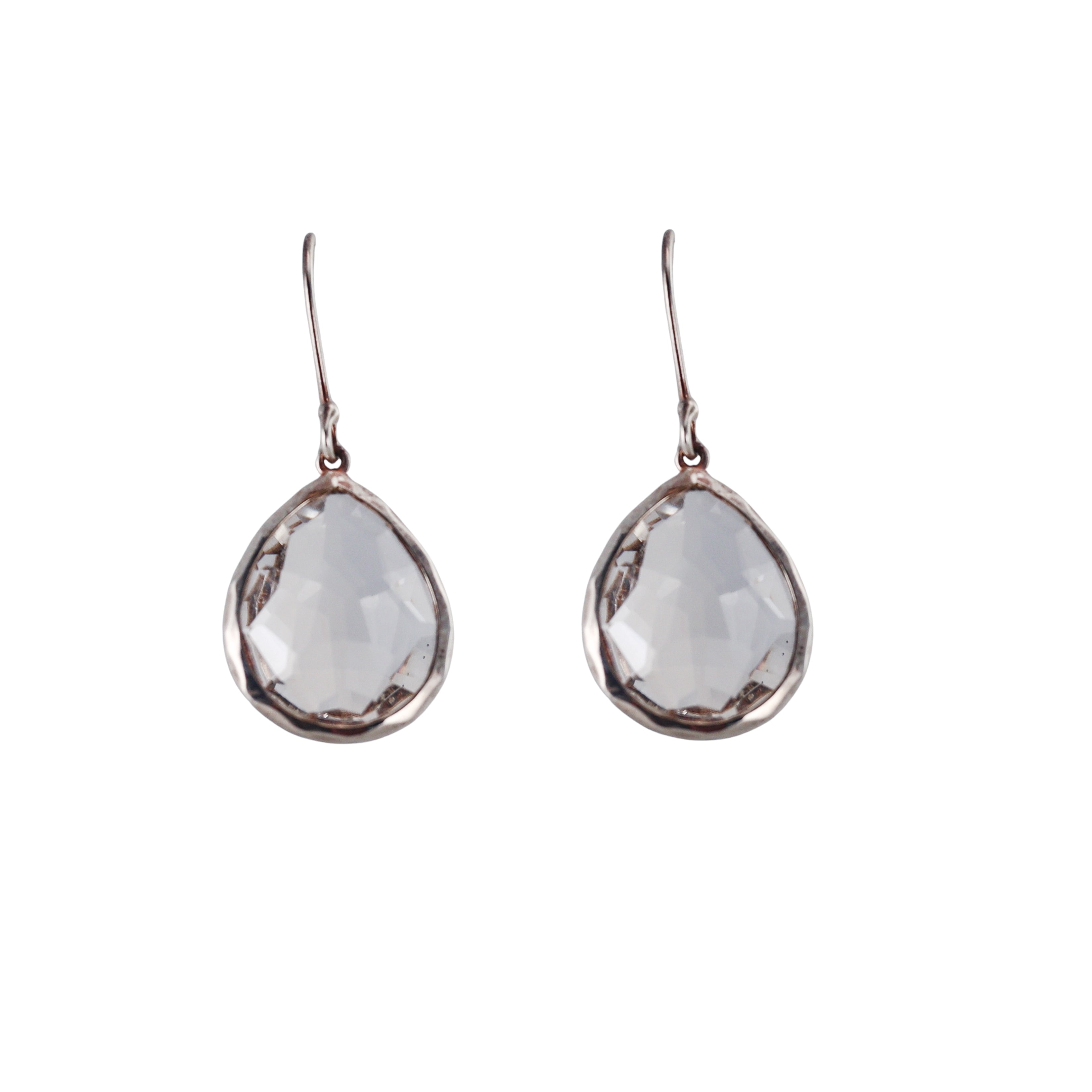 Ippolita Rock Candy Sterling Silver Quartz Teardrop Earrings