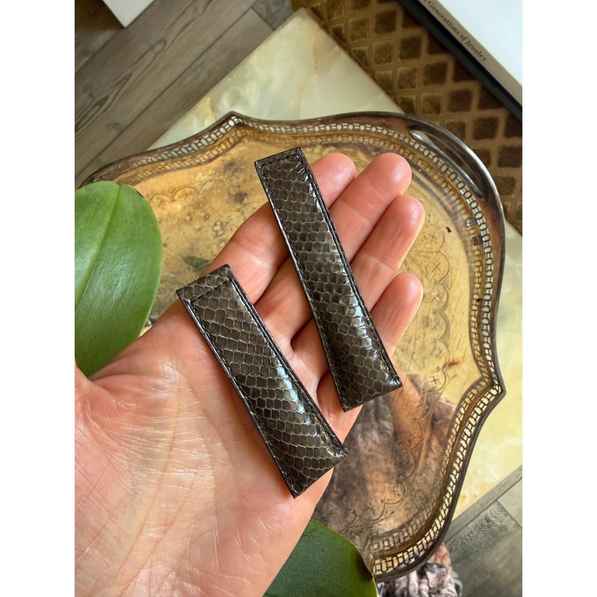 Authentic TAG Heuer Leather Watch Strap Band 22mm