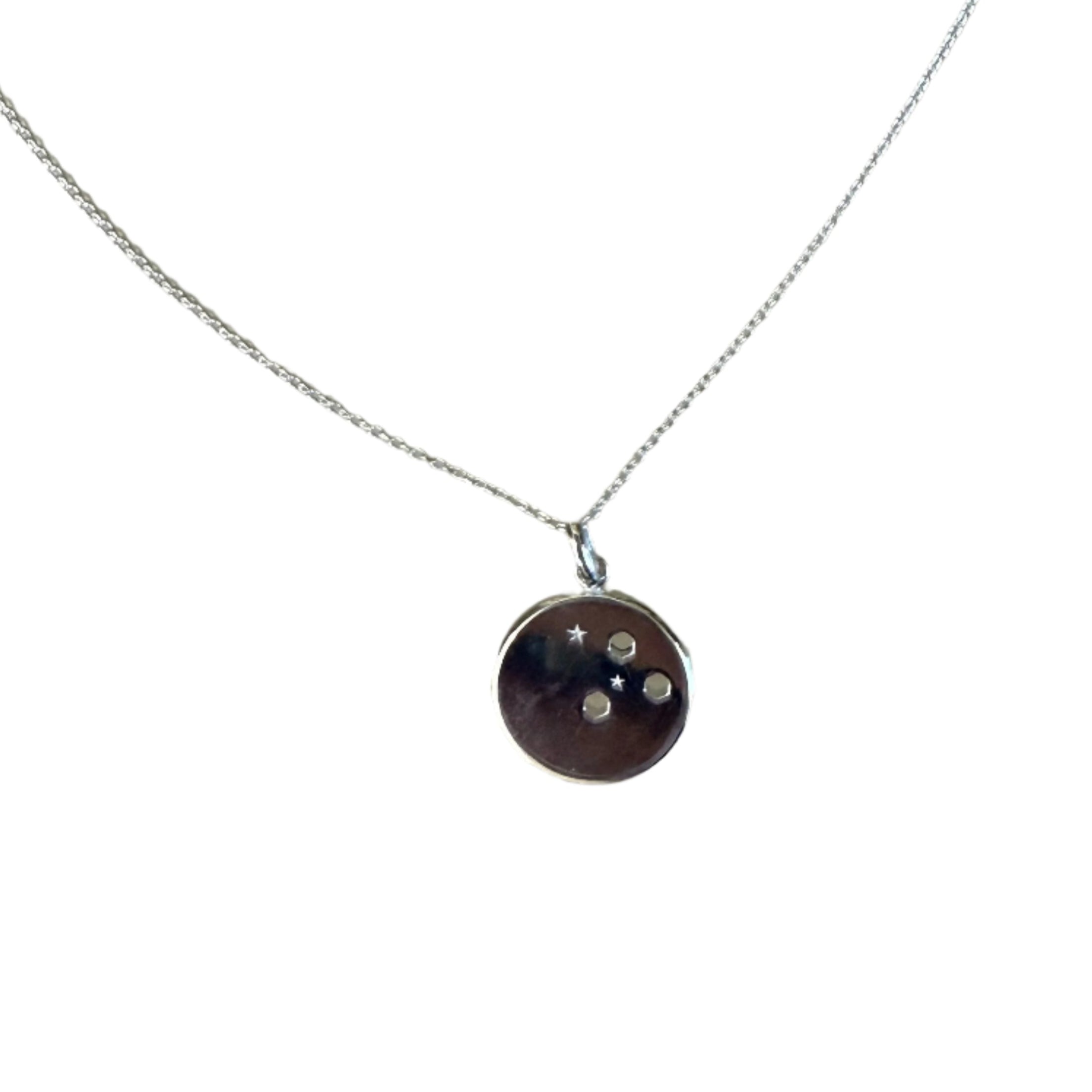 Christofle Sterling Silver BeeBee Collection Pendant Necklace