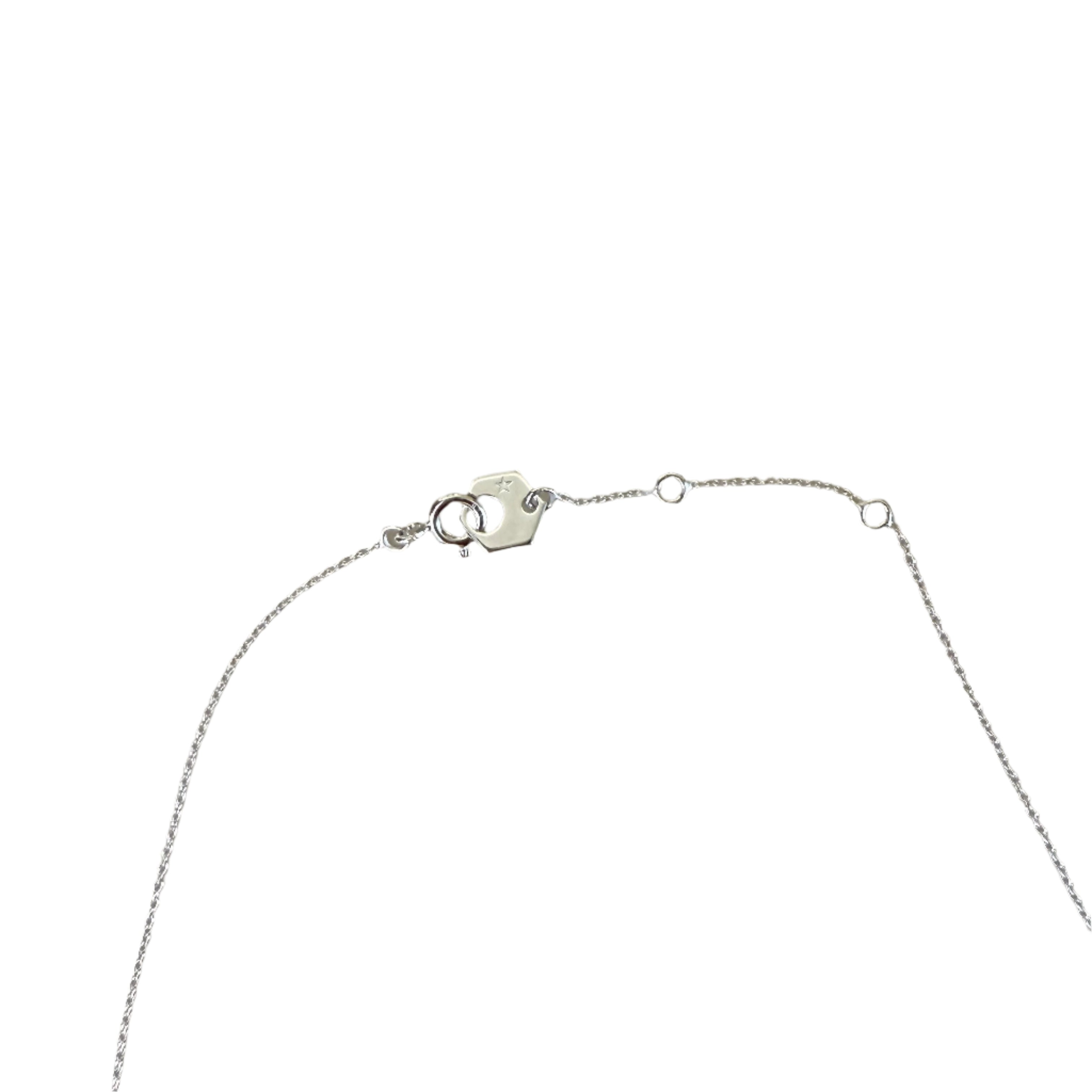 Christofle Sterling Silver BeeBee Collection Pendant Necklace