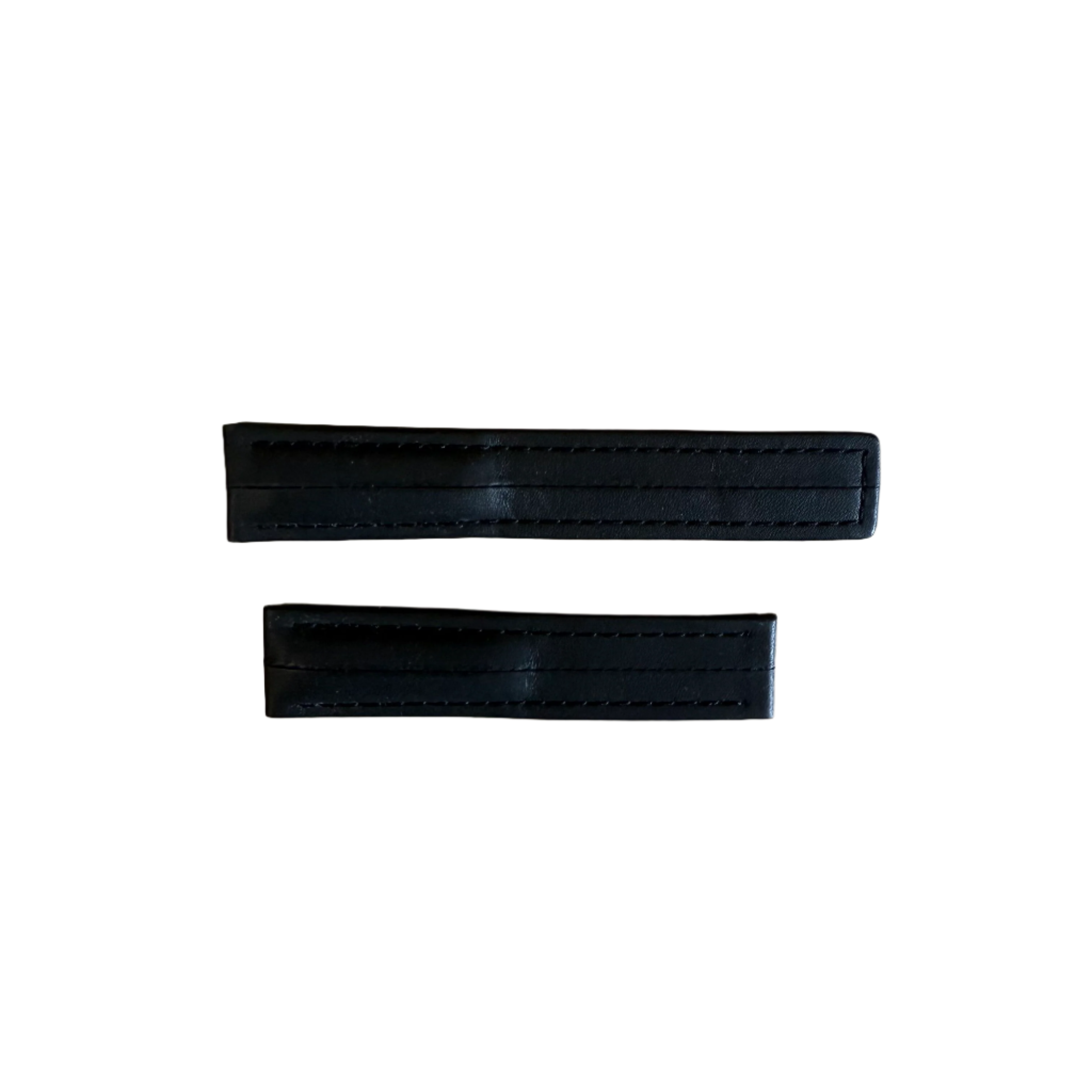 Authentic TAGHeuer Black Leather Watch Strap Band 18mm