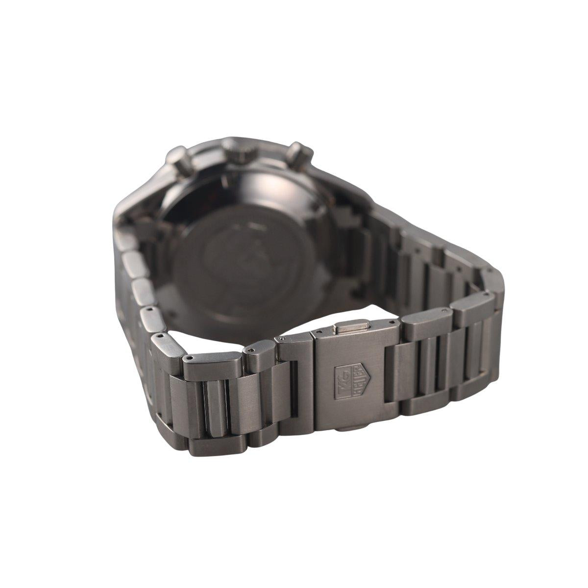 Tag Heuer Carrera Calibre 16 41mm Chronograph Black Dial Watch CV201AK-0