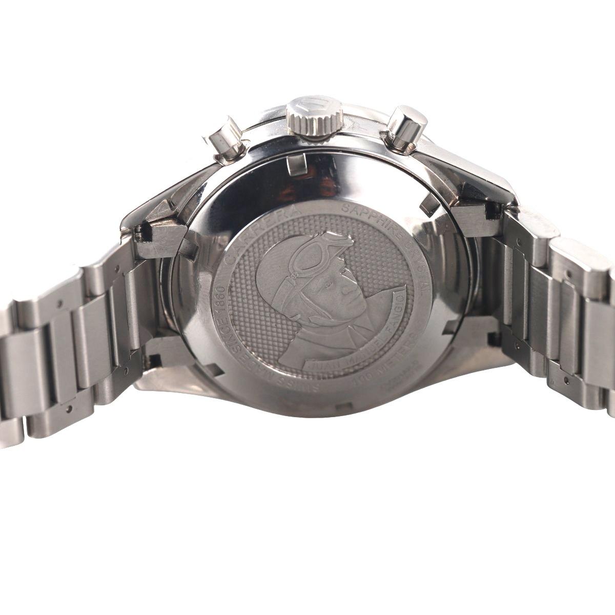Tag Heuer Carrera Calibre 16 41mm Chronograph Black Dial Watch CV201AK-0