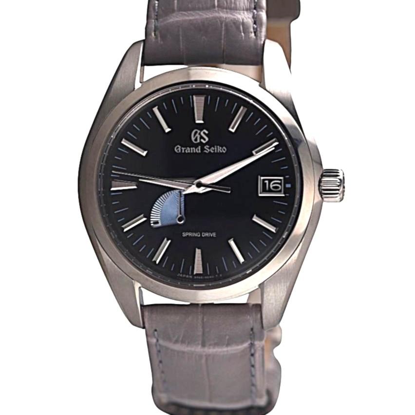 Grand Seiko Heritage Collection Blue Dial Titanium Automatic Men's Watch SBGA501
