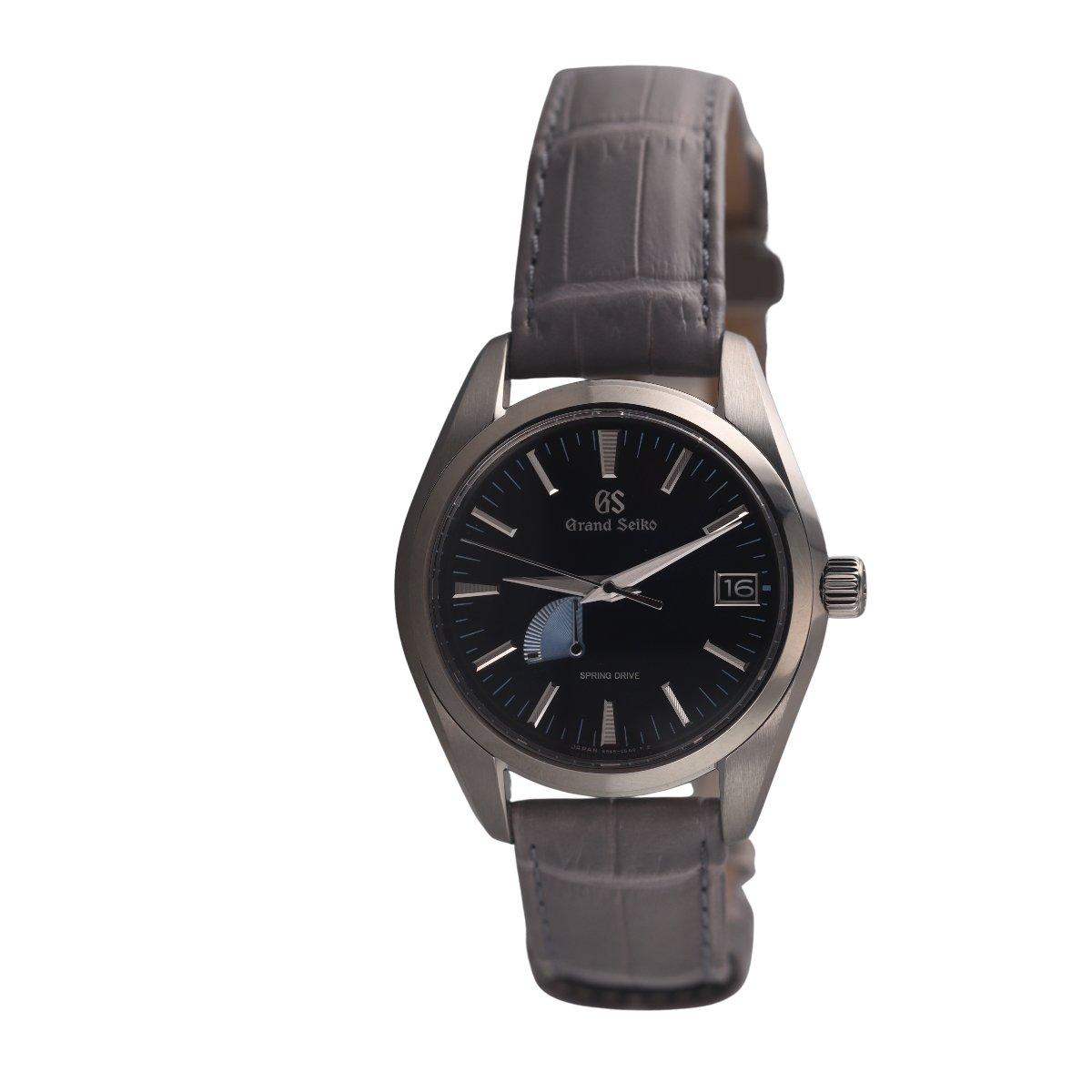 Grand Seiko Heritage Collection Blue Dial Titanium Automatic Men's Watch SBGA501