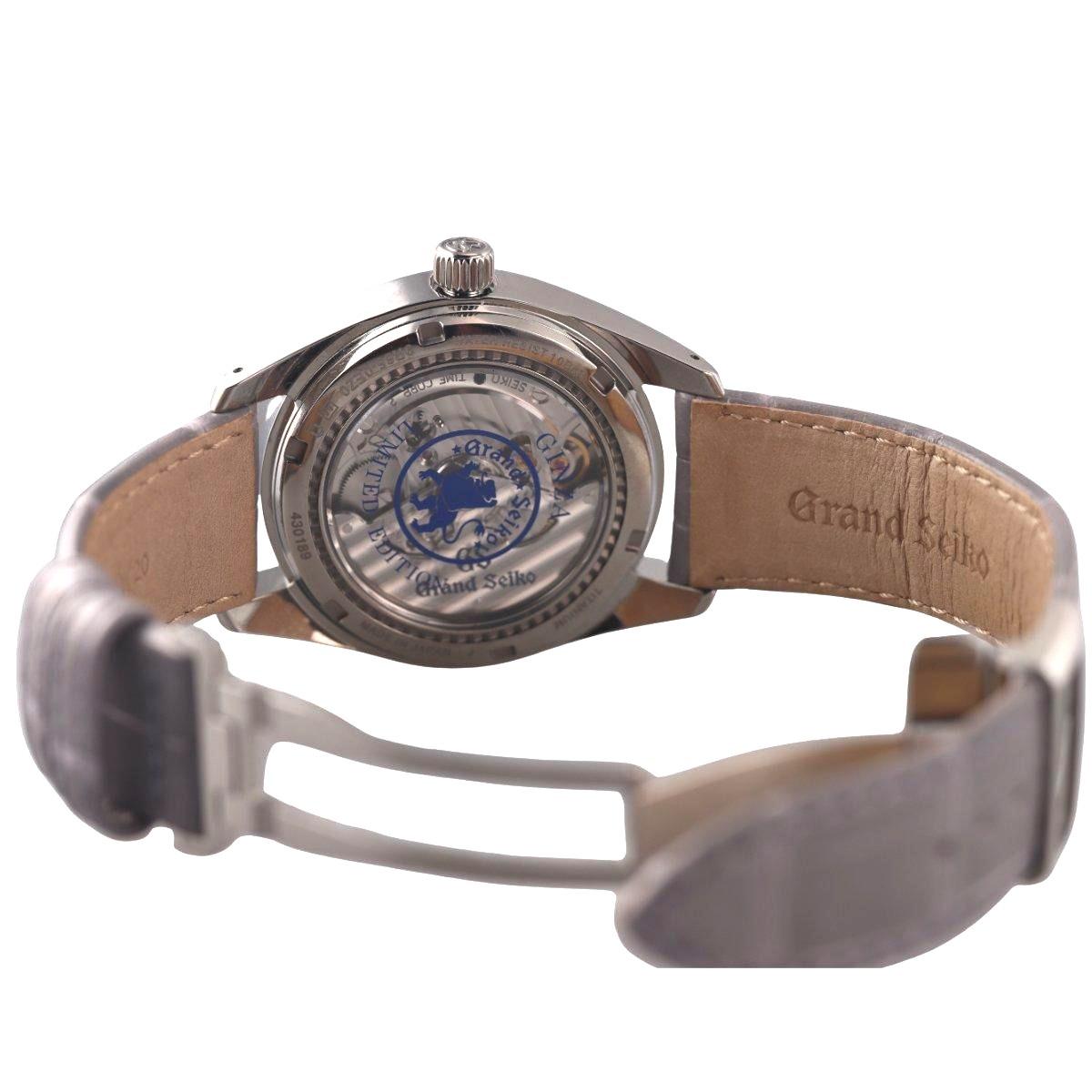 Grand Seiko Heritage Collection Blue Dial Titanium Automatic Men's Watch SBGA501