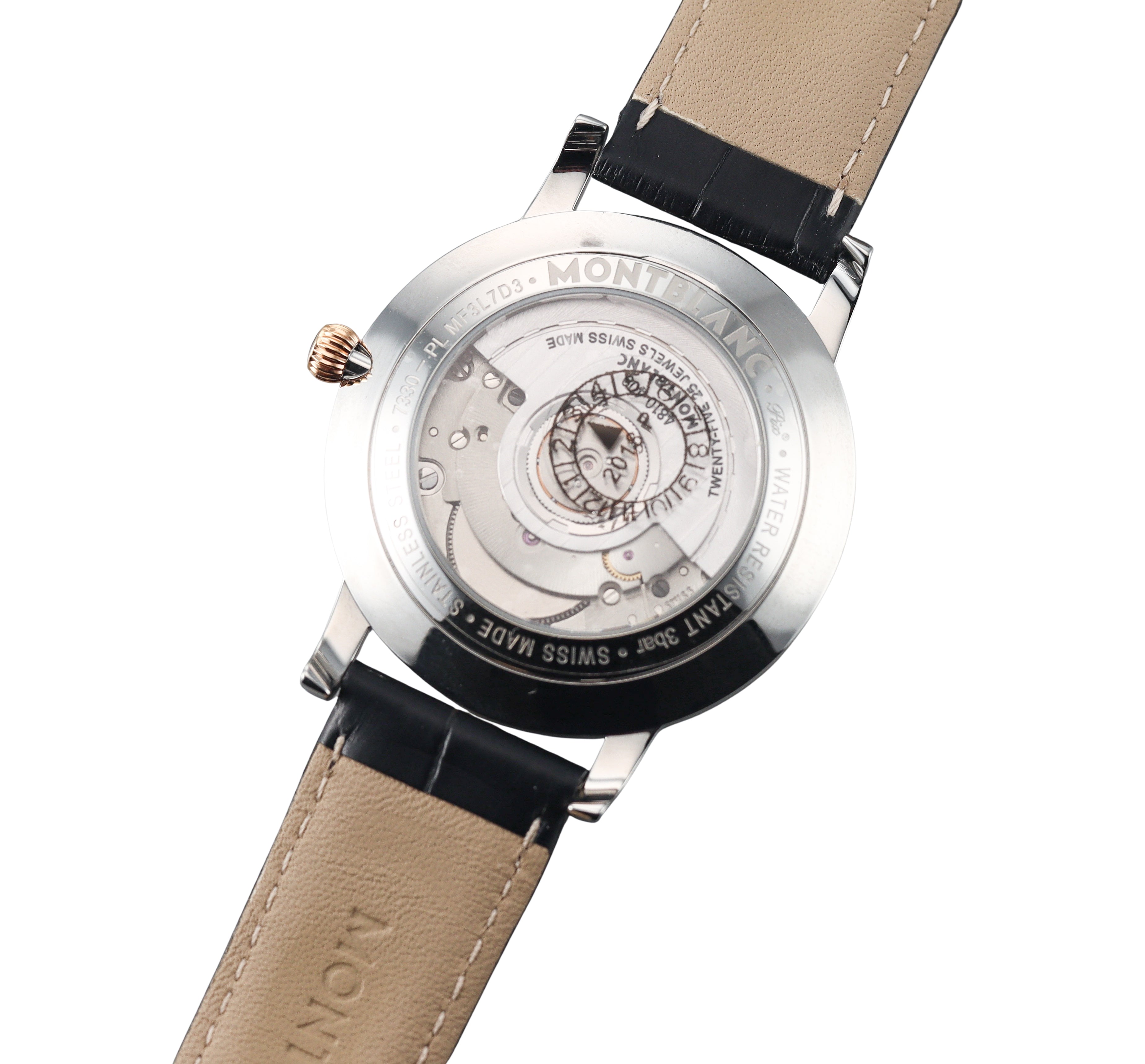 Montblanc Star Classique Automatic Date Two Tone Watch 112145