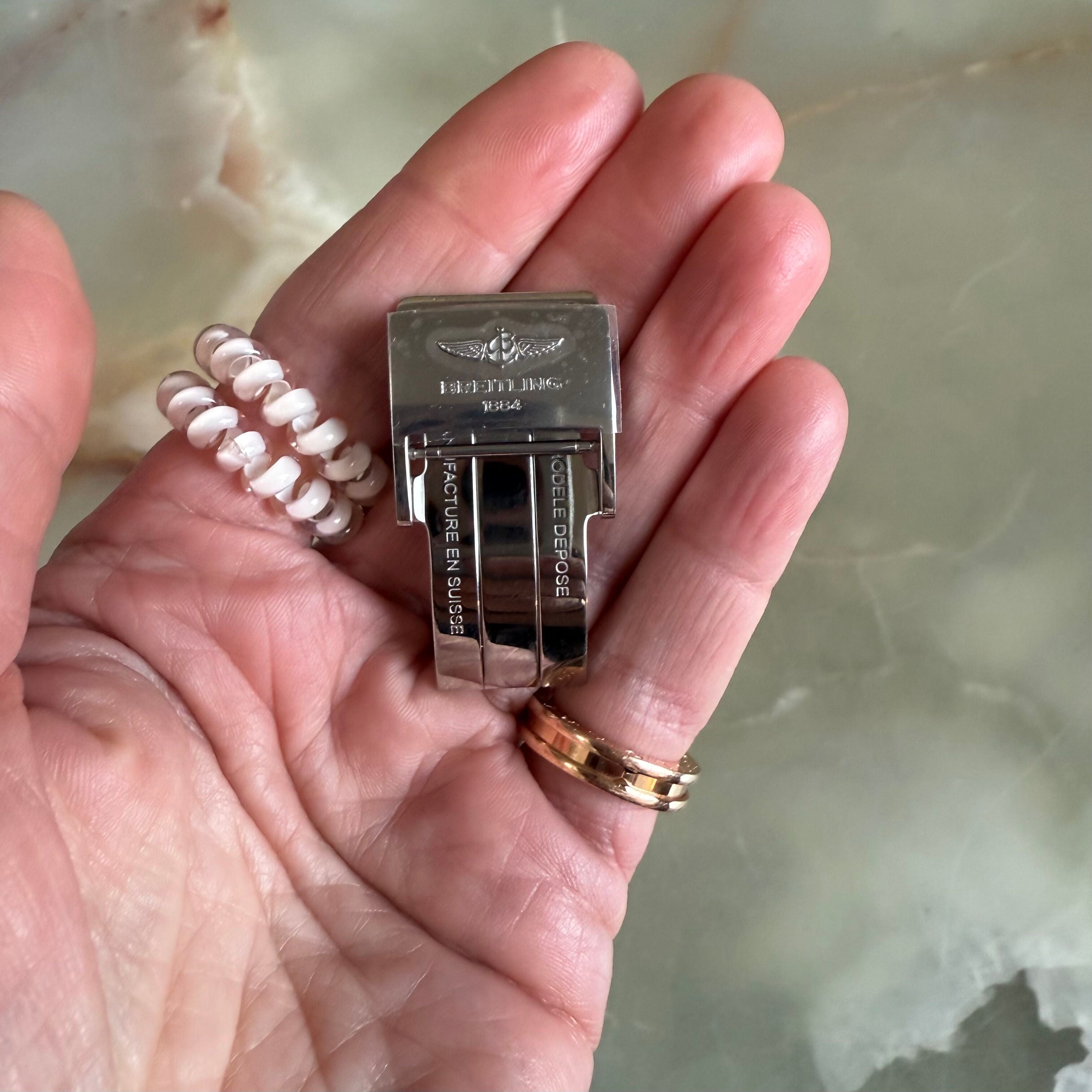 Authentic Breitling Stainless Steel 20mm Clasp Buckle